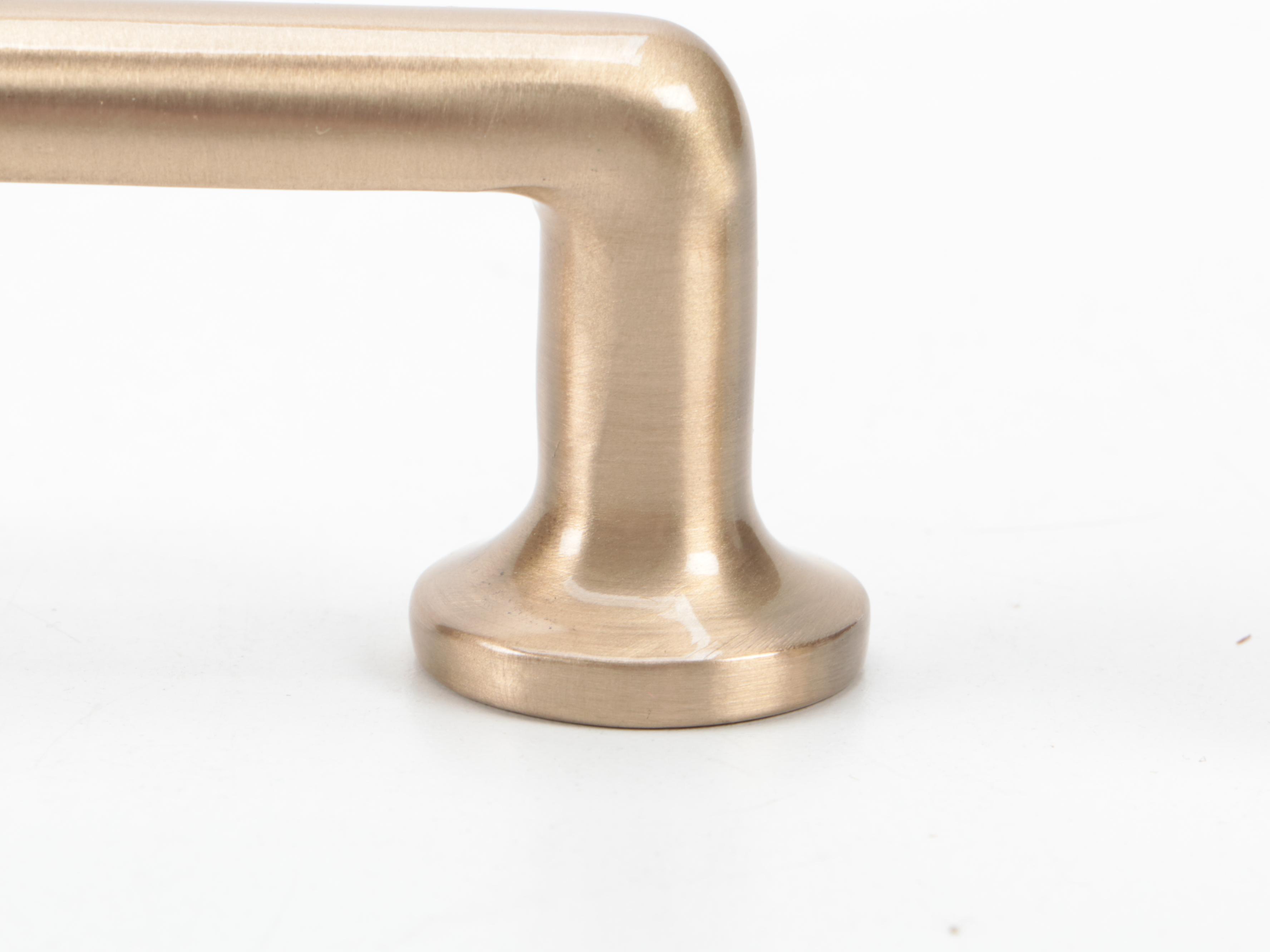 Modernist Satin Brass Finish Cabinet Pulls