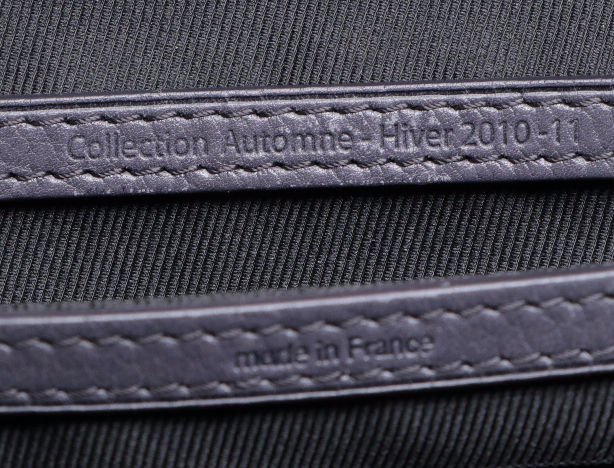 Louis Vuitton Volupte Psyche Bag in Gris Monogram Coated Cotton Jacquard/Leather