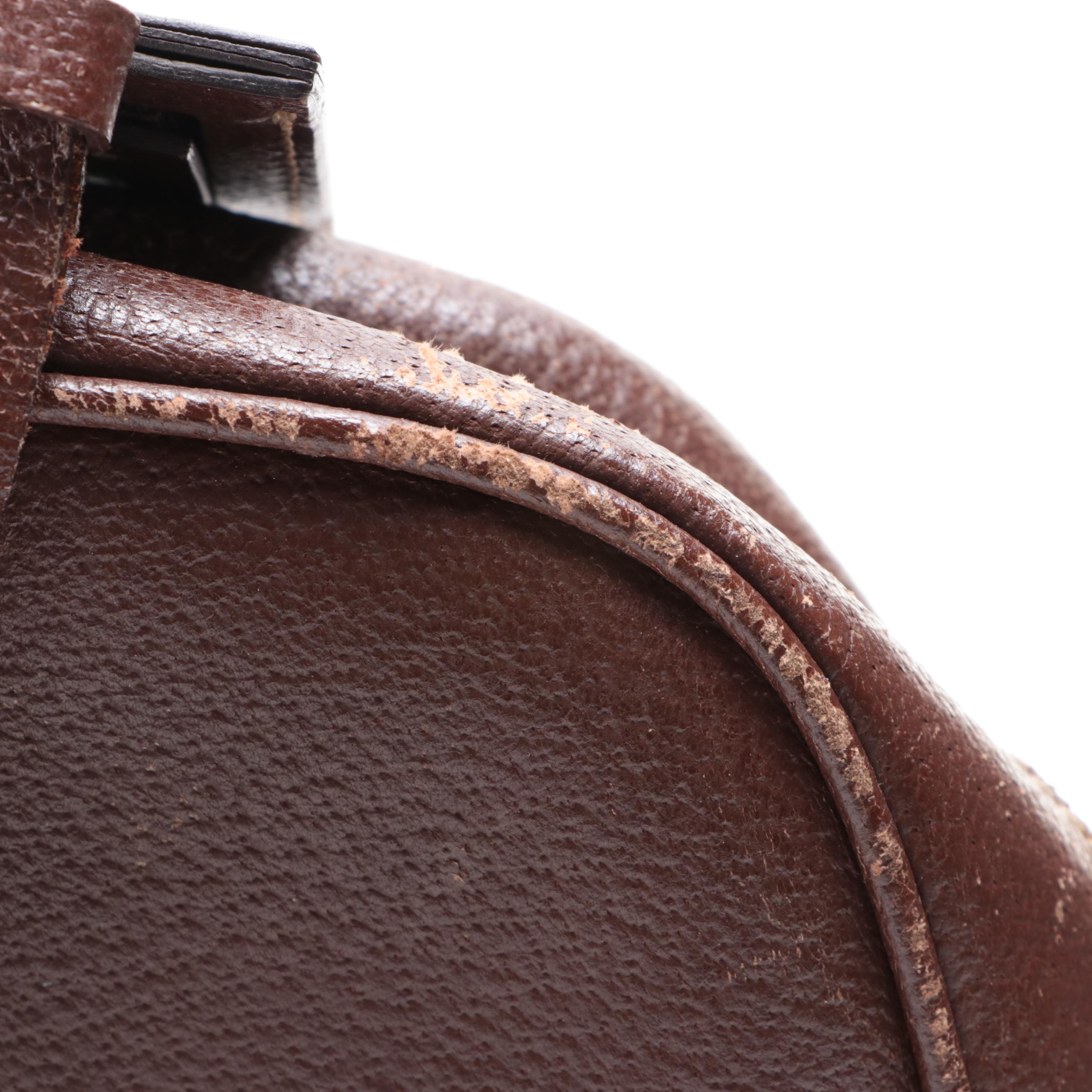 Prada Locking Business Satchel in Cinghiale Leather