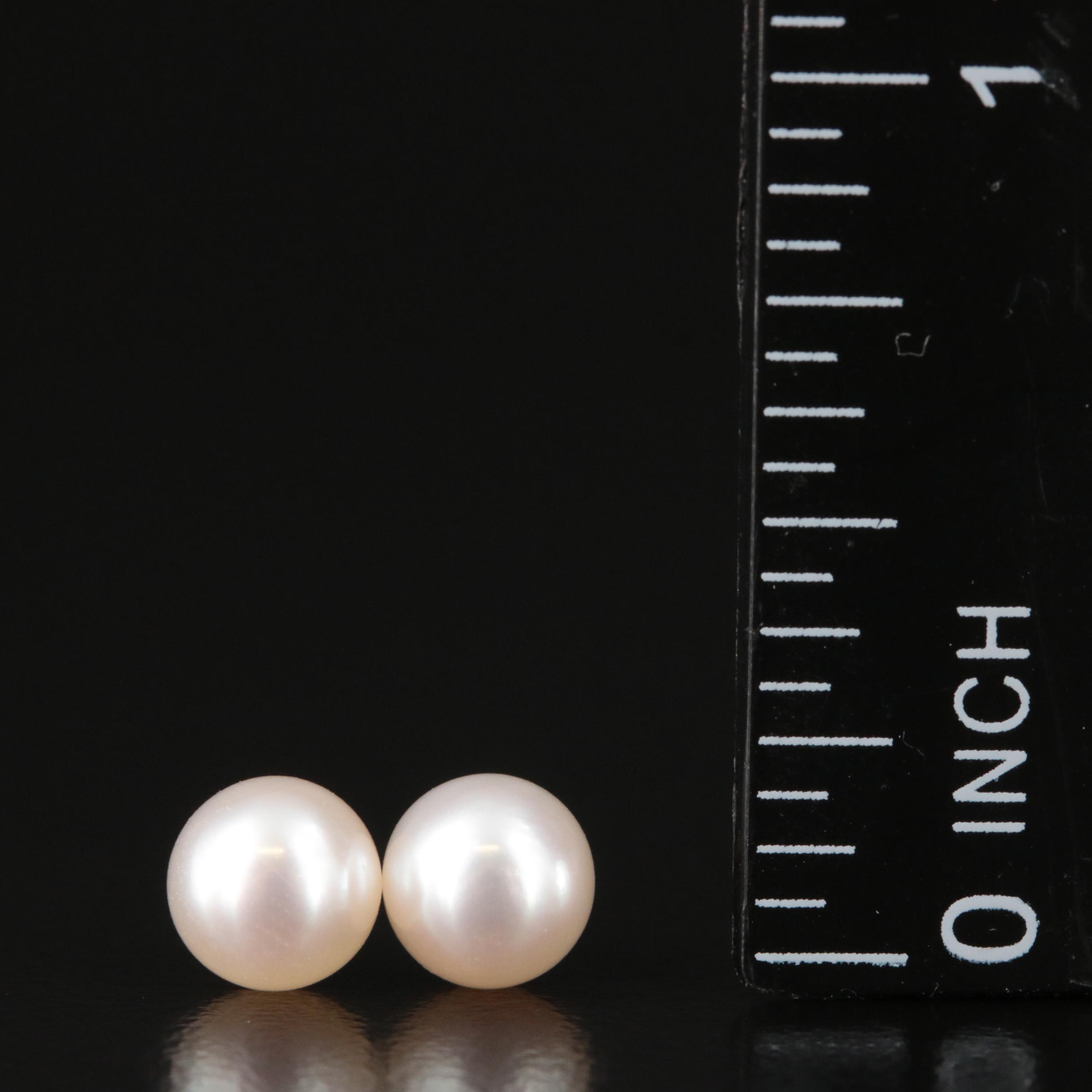 Sea Magic by Mikimoto 14K Pearl Earrings