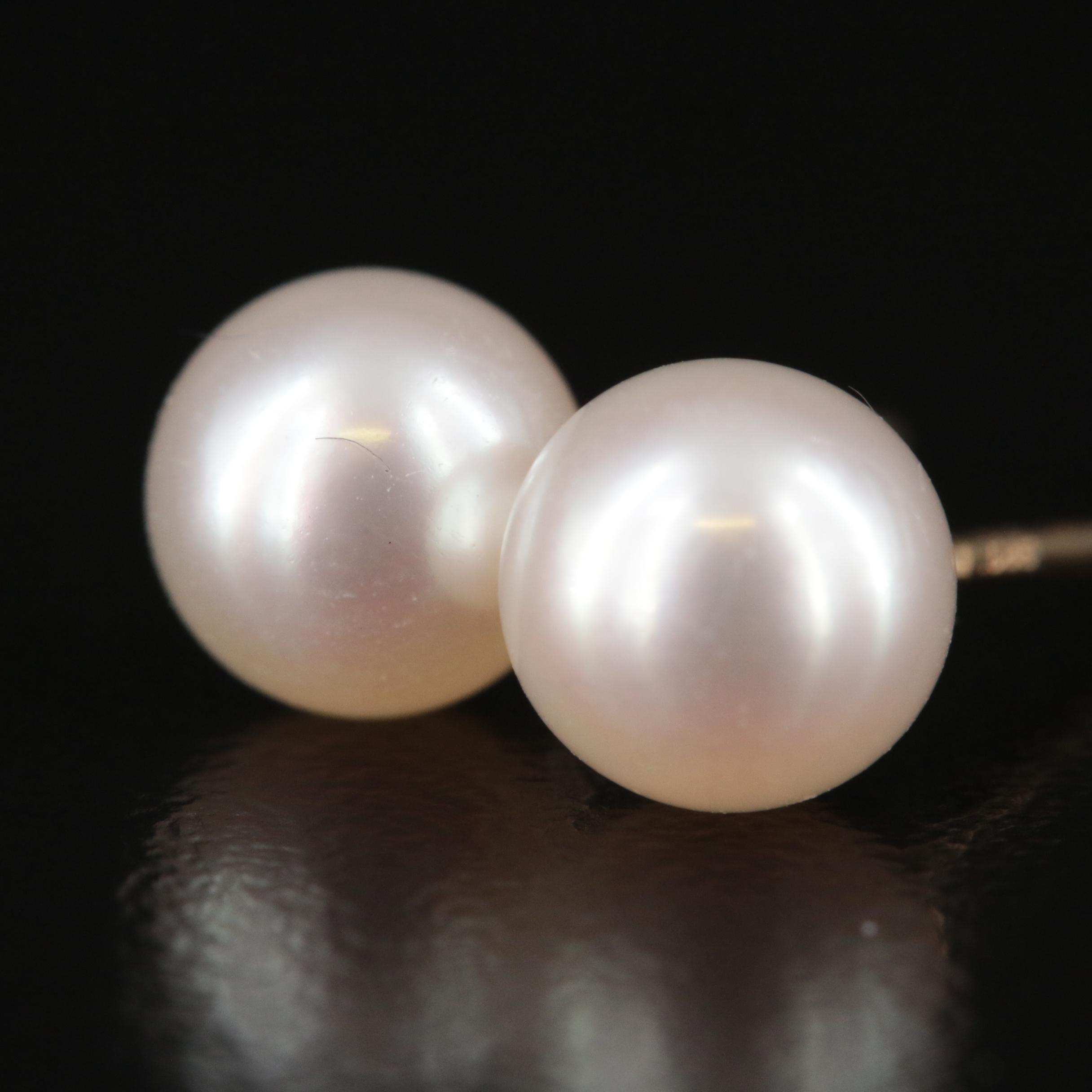 Sea Magic by Mikimoto 14K Pearl Earrings