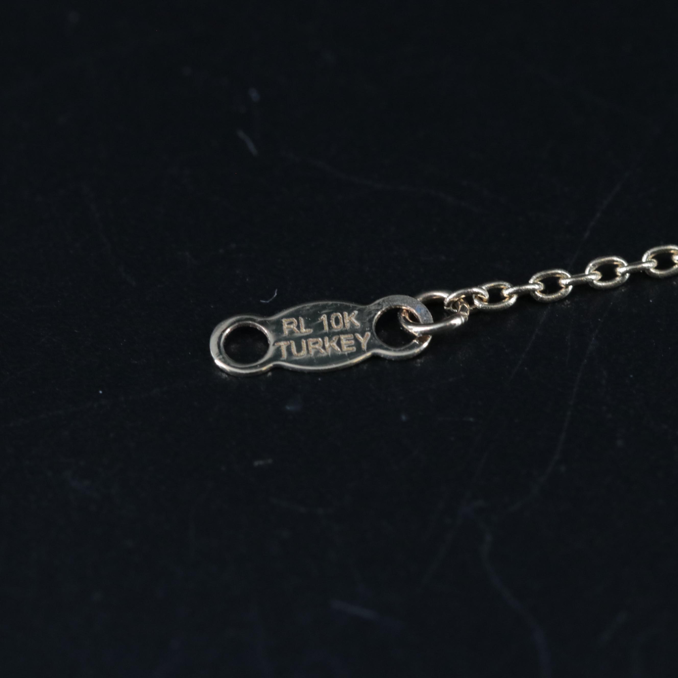 10K Pendant Necklace