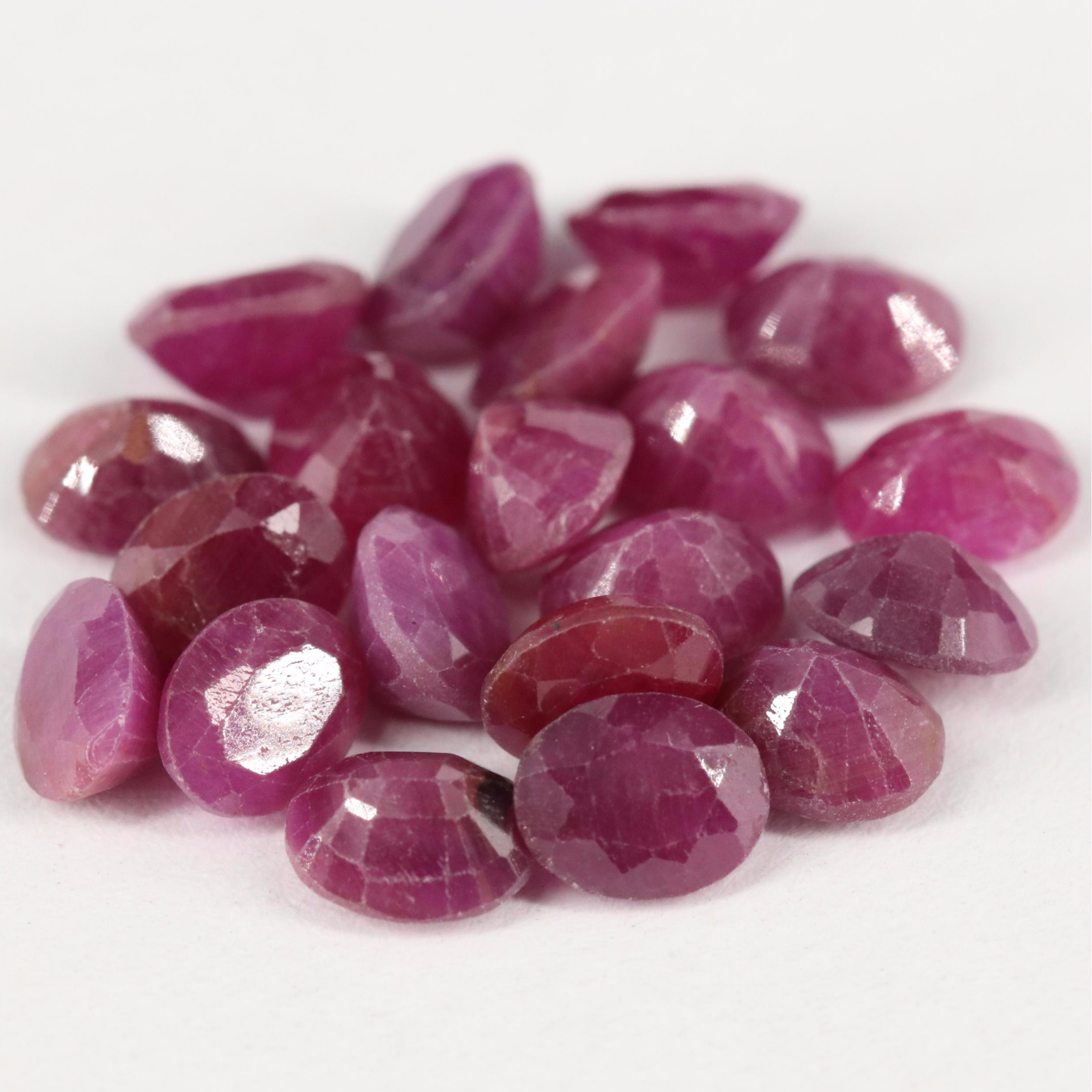 Loose 10.73 CTW Corundum