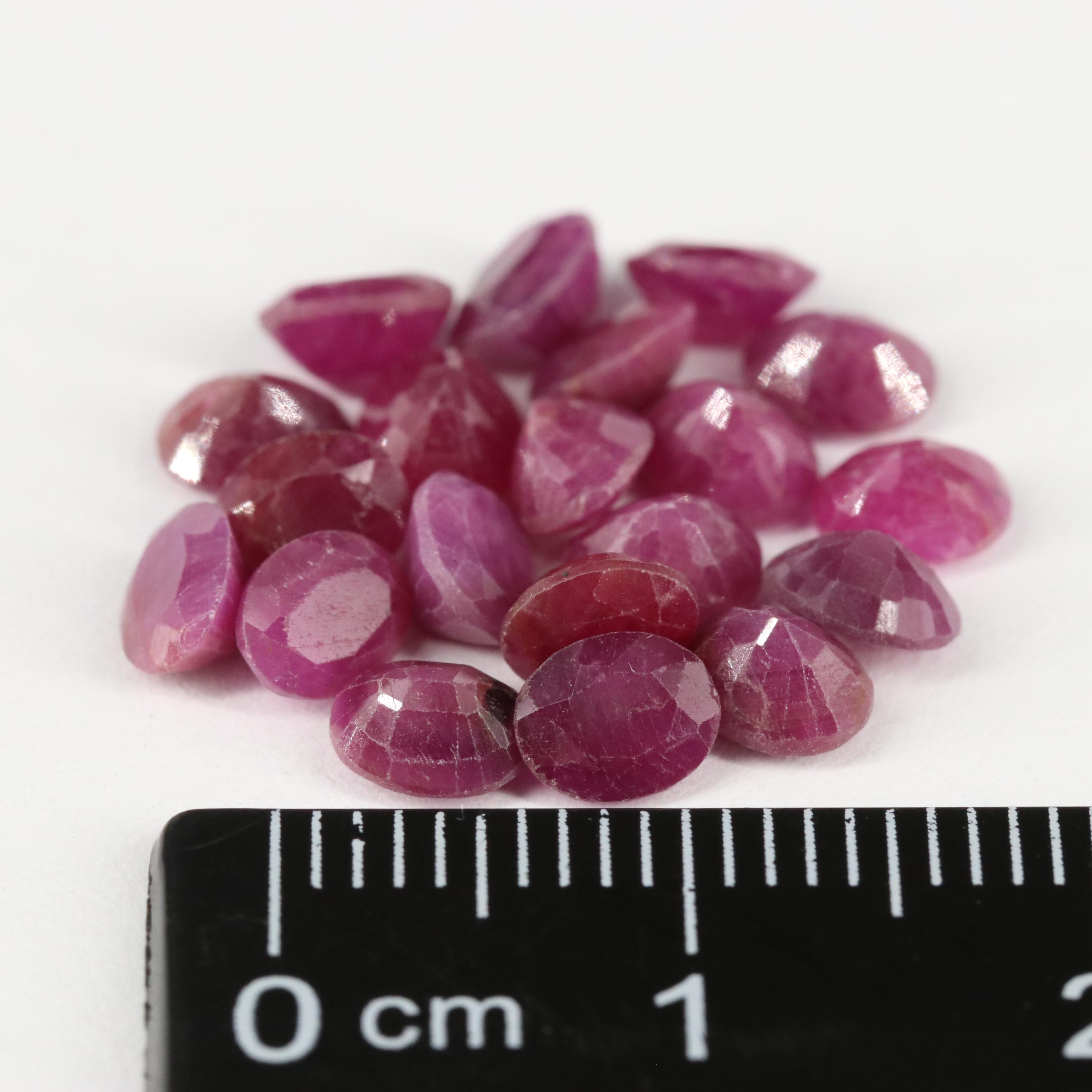 Loose 10.73 CTW Corundum