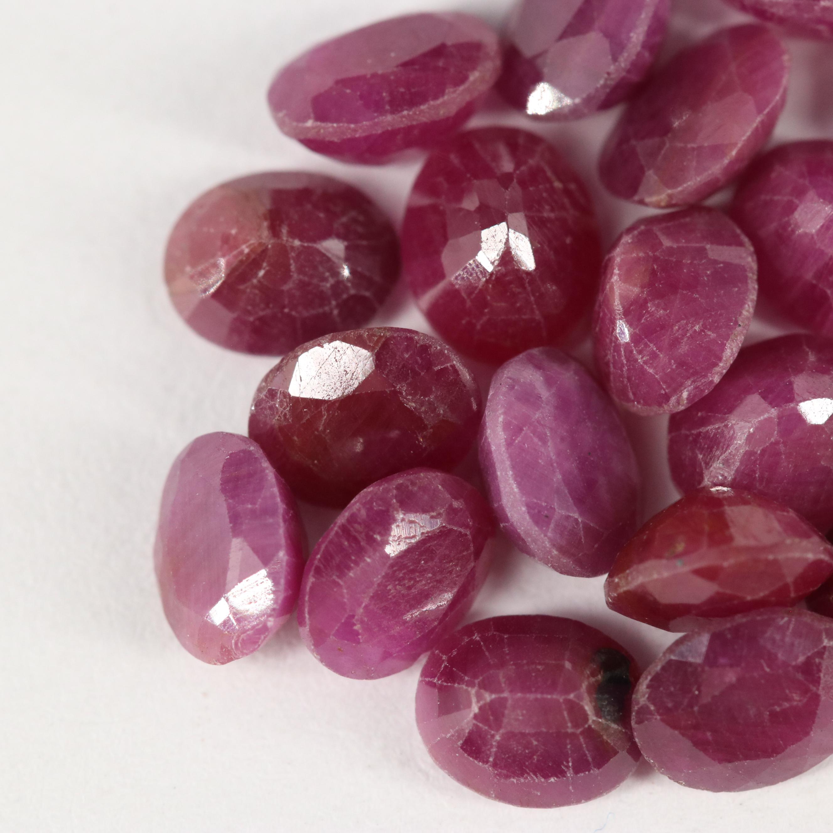 Loose 10.73 CTW Corundum