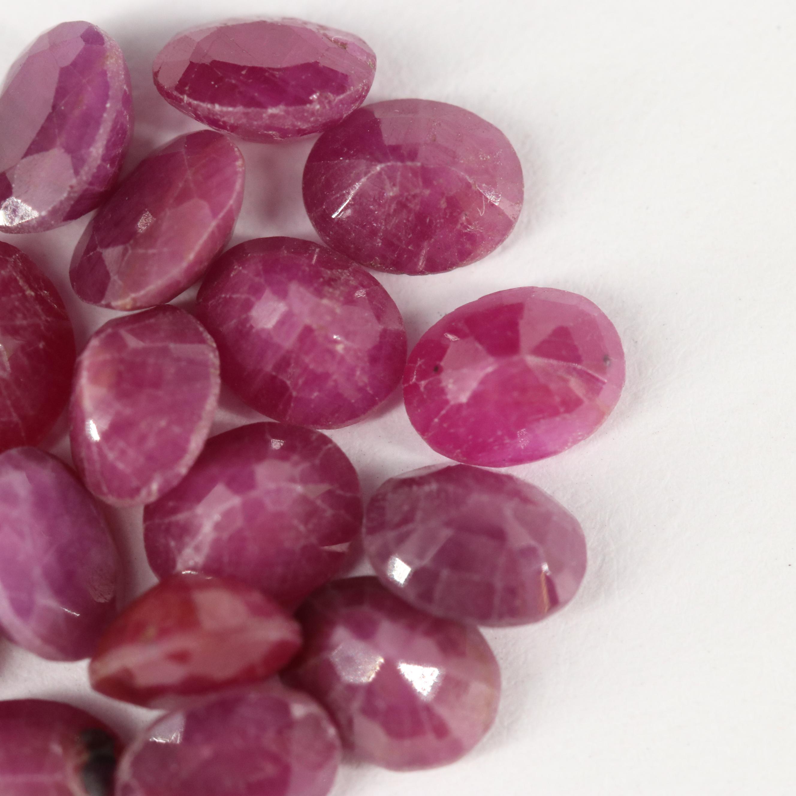 Loose 10.73 CTW Corundum