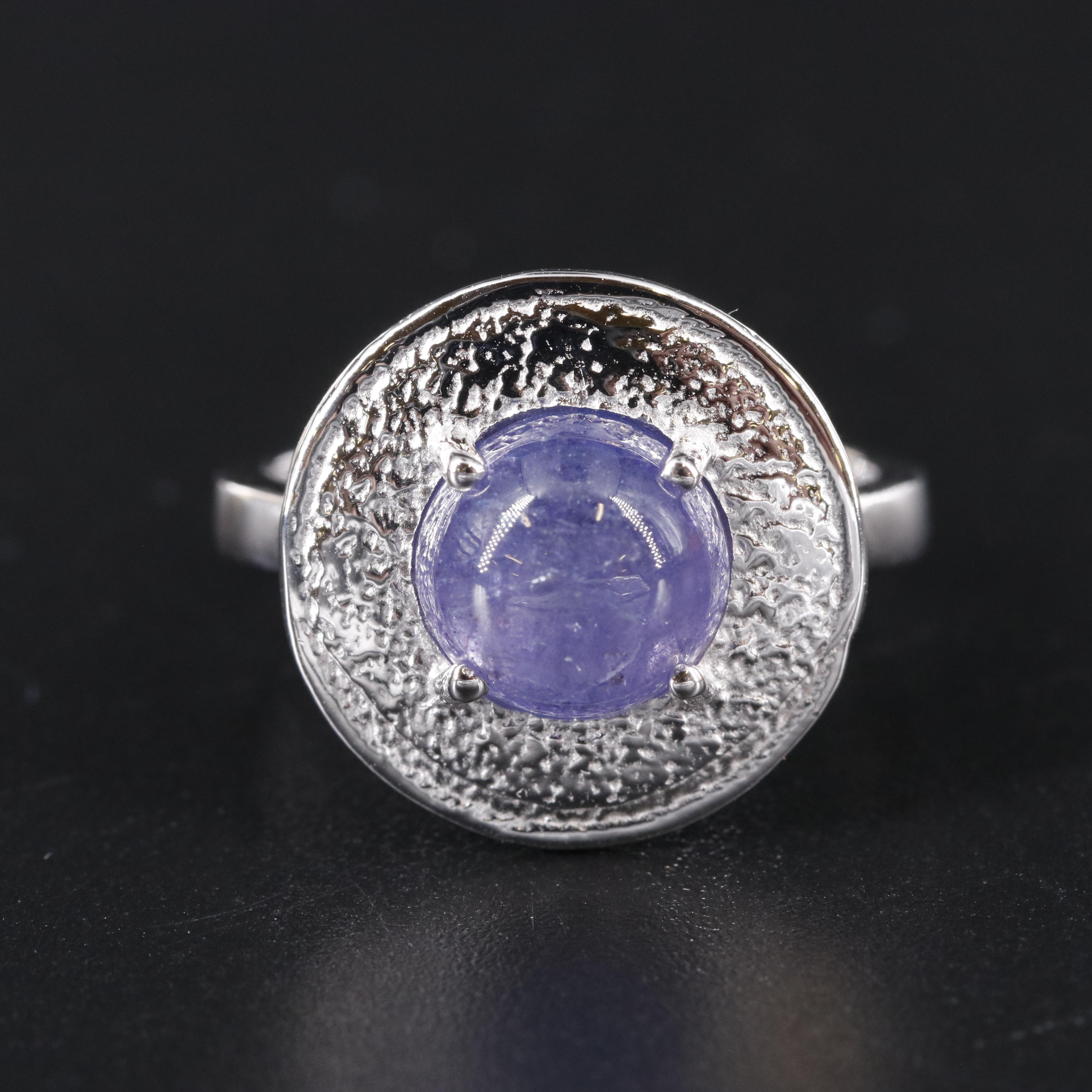 Sterling Silver Tanzanite Ring