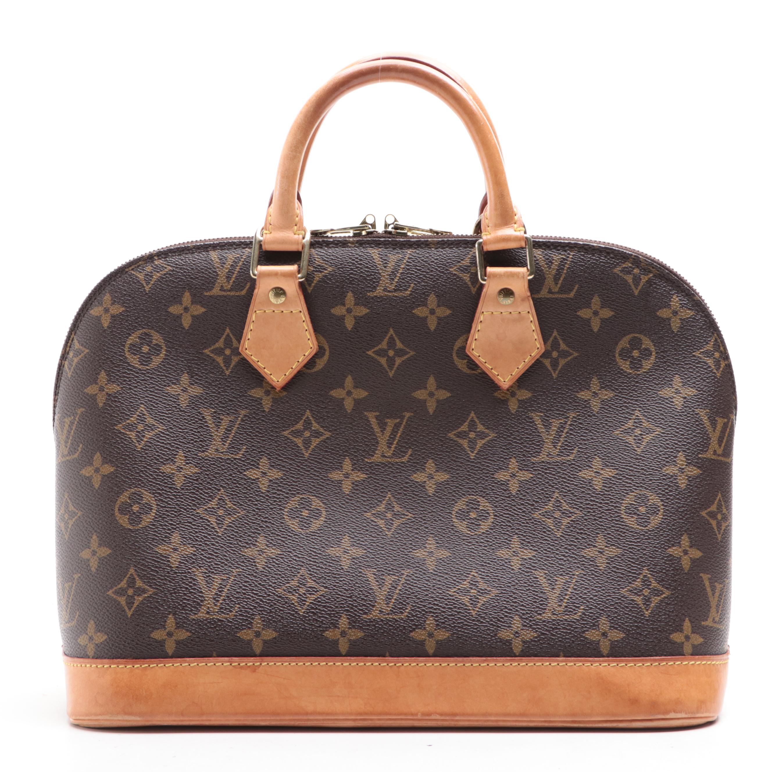 Louis Vuitton Alma PM Bag in Monogram Canvas