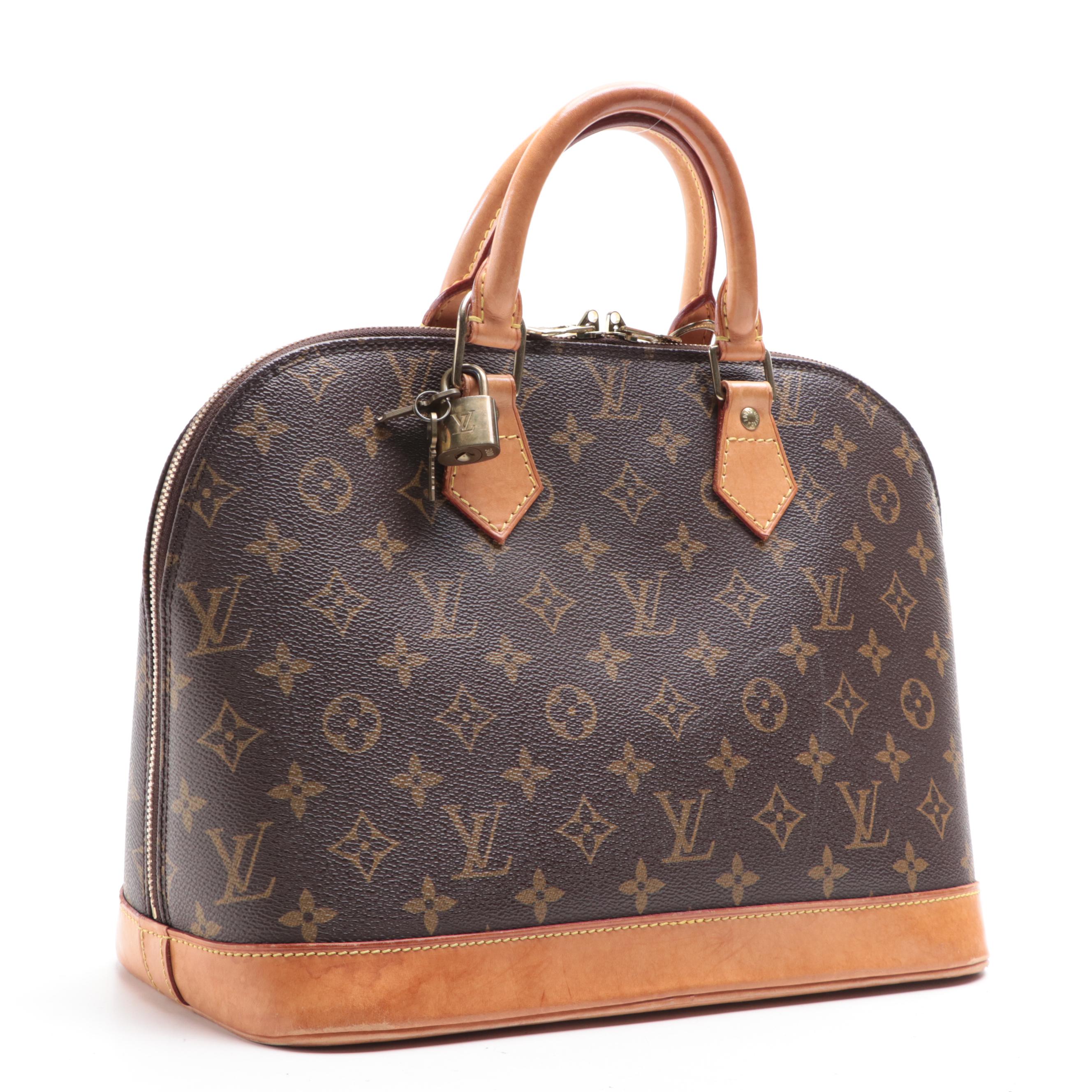 Louis Vuitton Alma PM Bag in Monogram Canvas