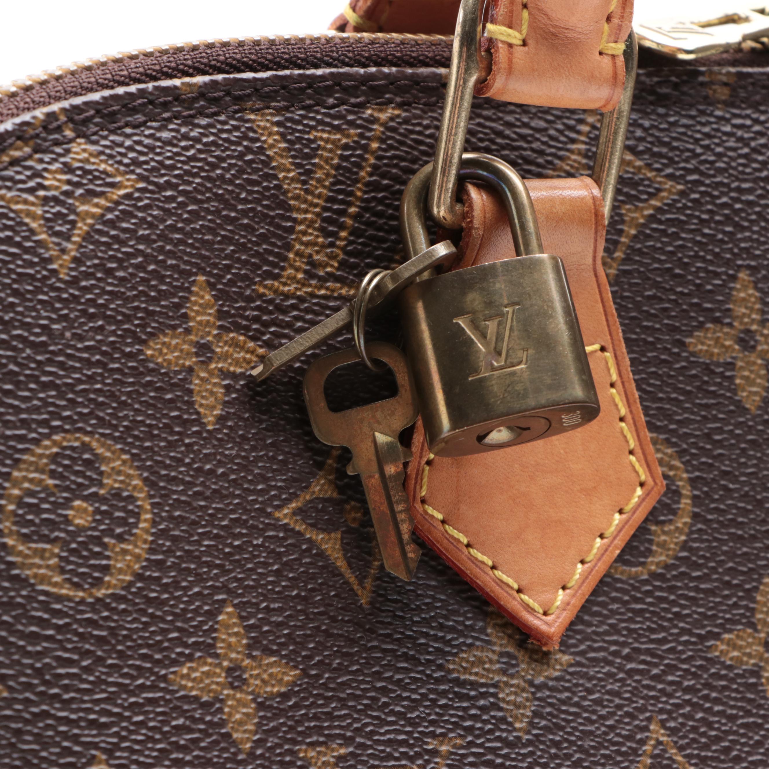 Louis Vuitton Alma PM Bag in Monogram Canvas