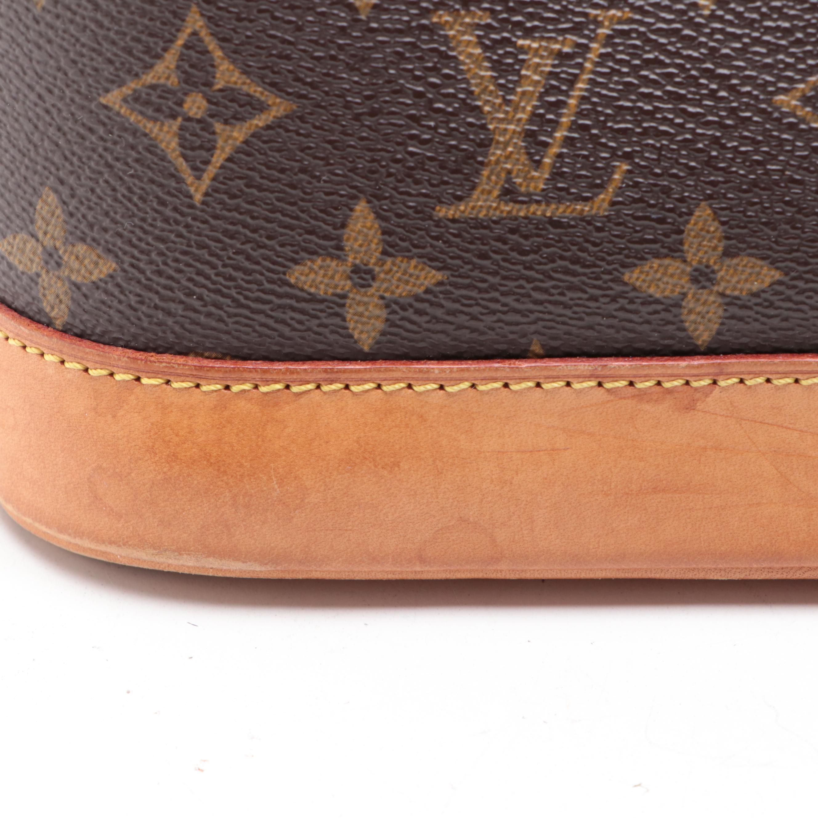 Louis Vuitton Alma PM Bag in Monogram Canvas