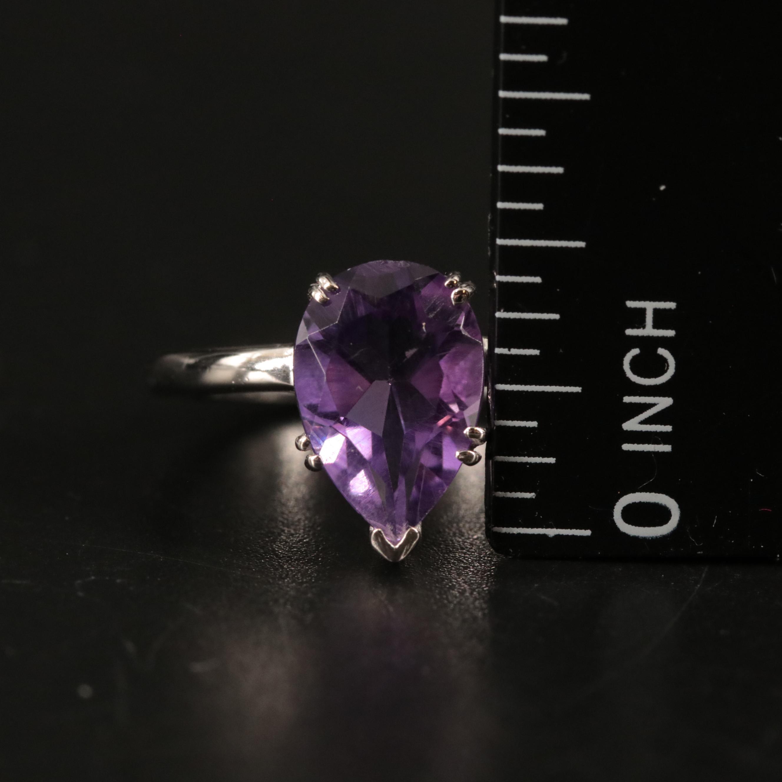 Sterling Amethyst Ring