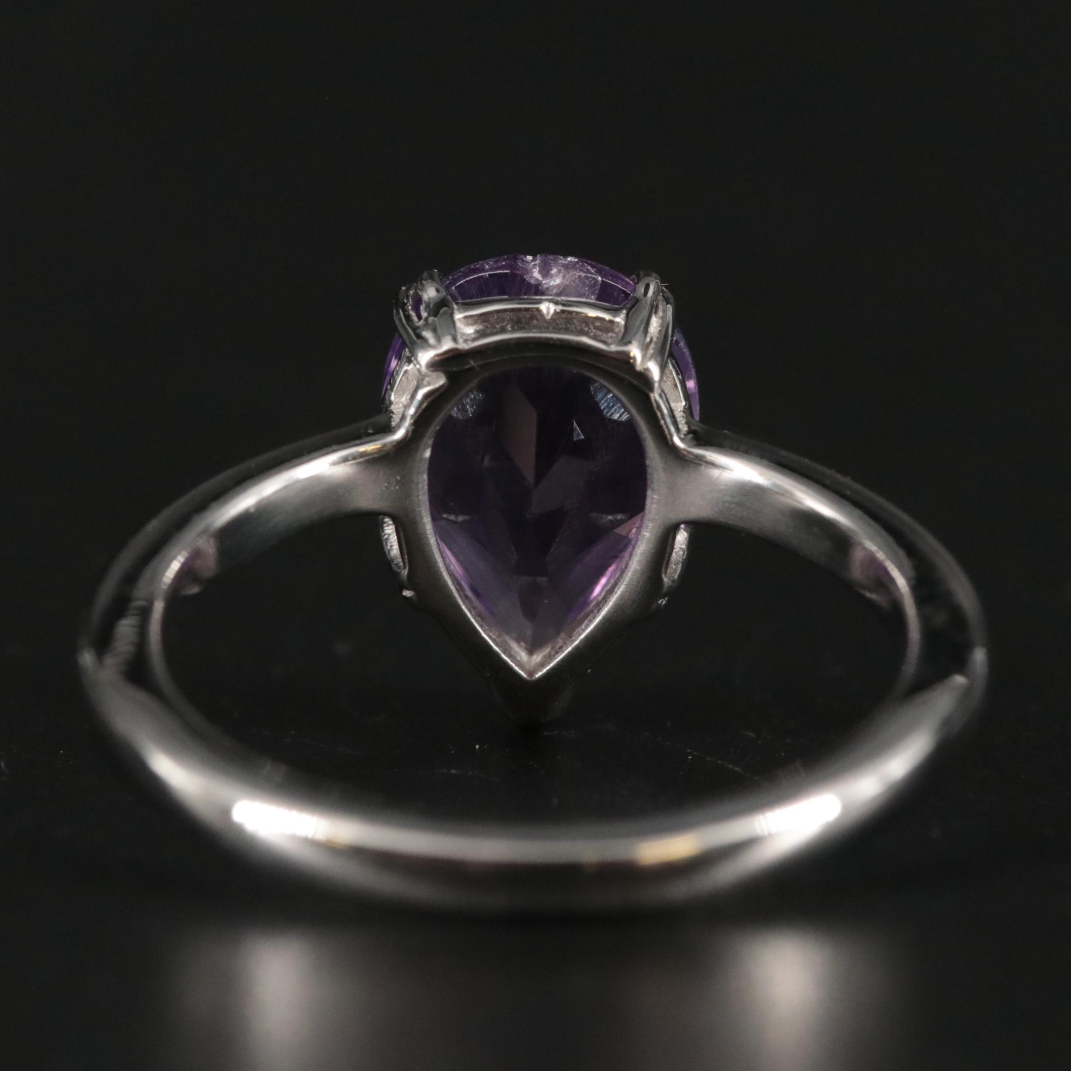 Sterling Amethyst Ring