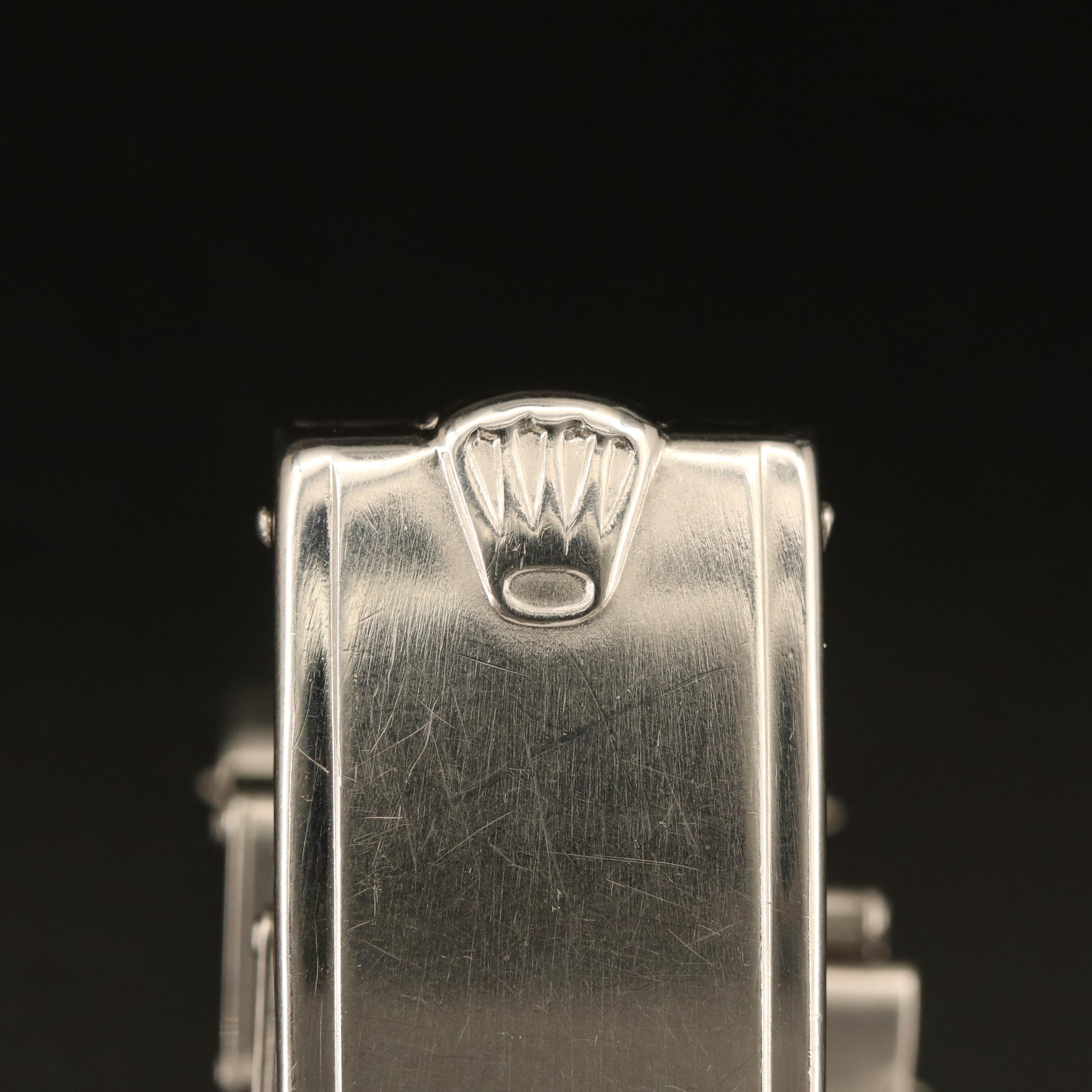 1970 Rolex 20.00 MM Stainless Steel Oyster Bracelet