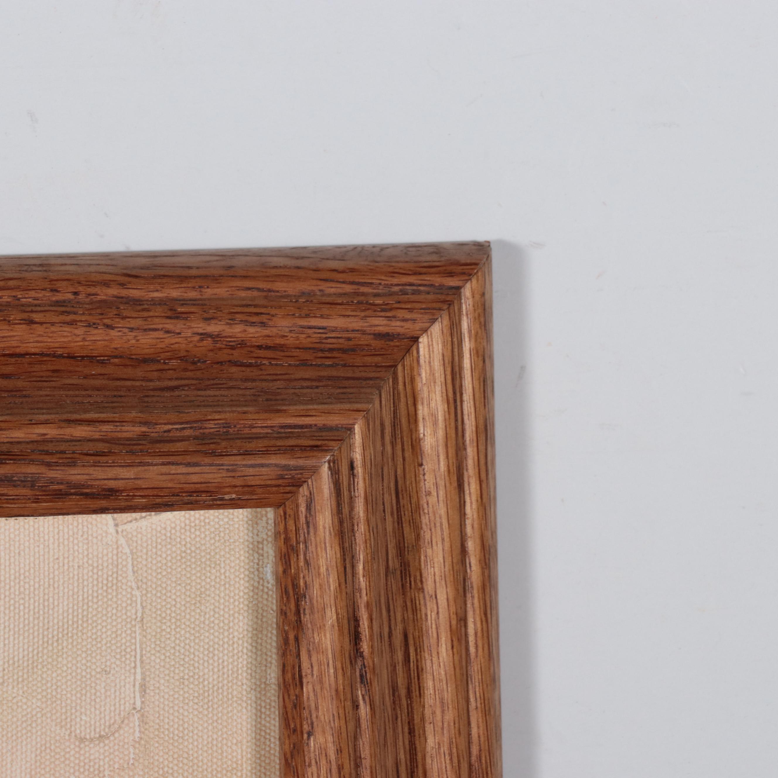 J. Roybal School Oil Painting of Children With Instruments