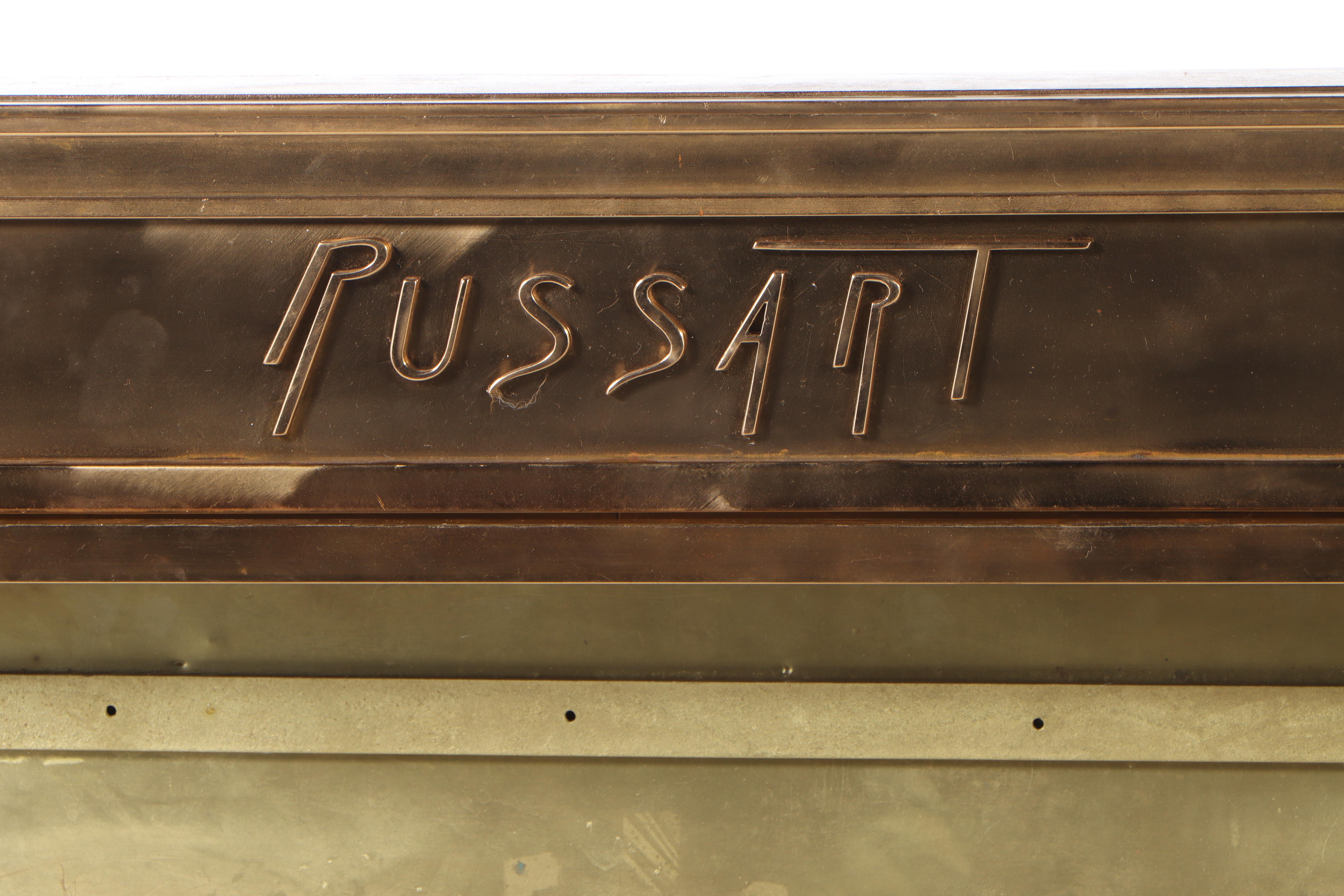 Russart Brass Lockable Illuminated Bulletin Board