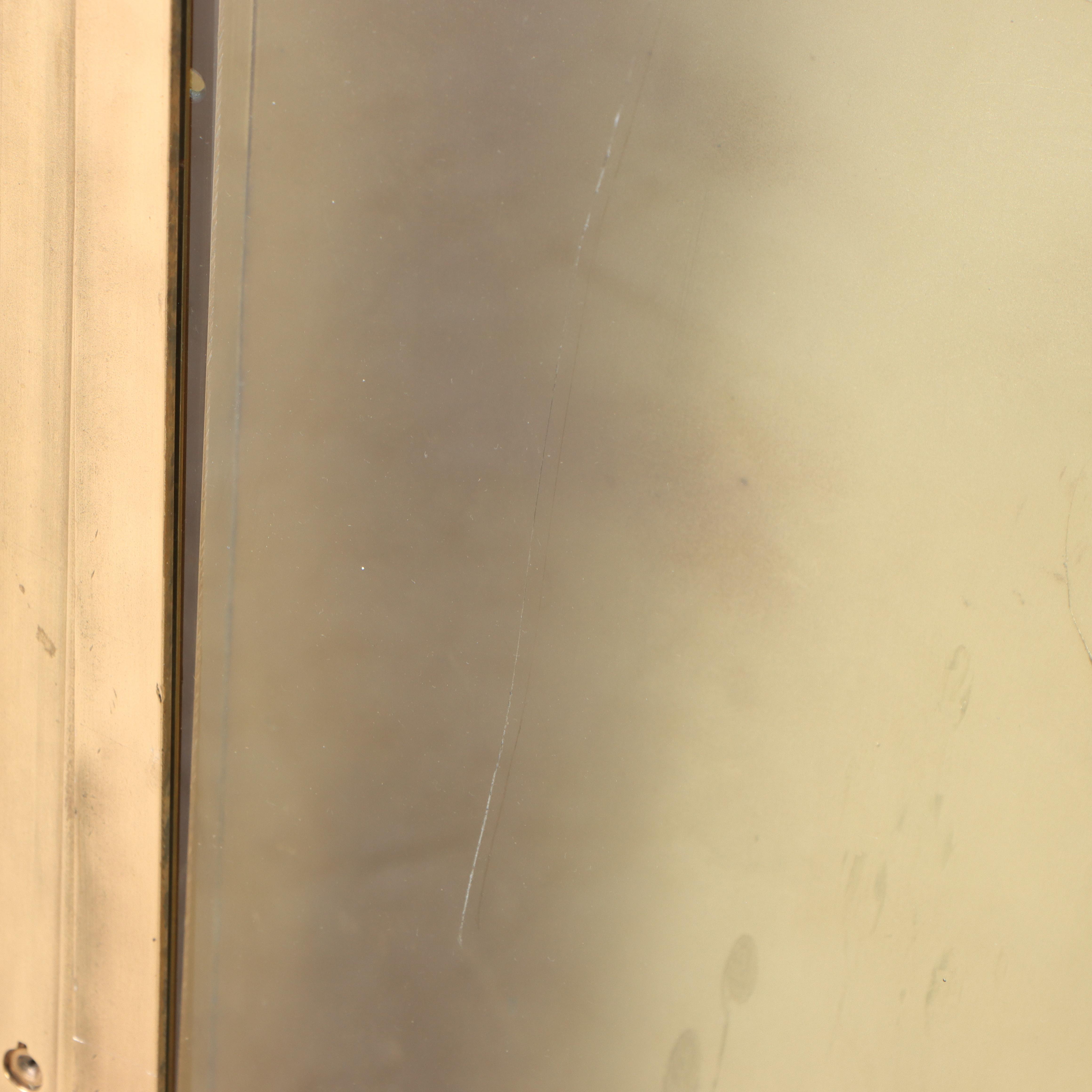 Russart Brass Lockable Illuminated Bulletin Board