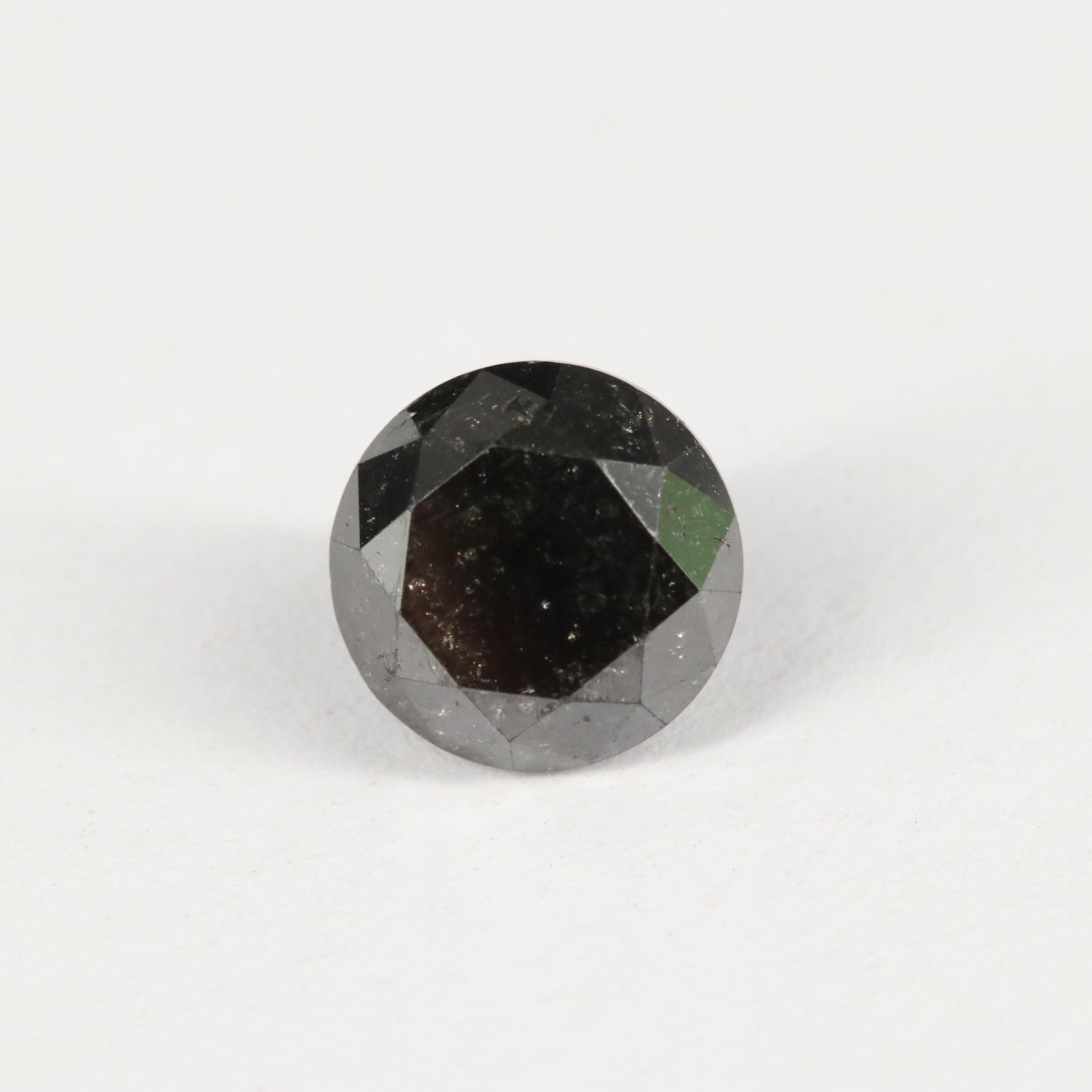 Loose 3.51 CT Black Diamond