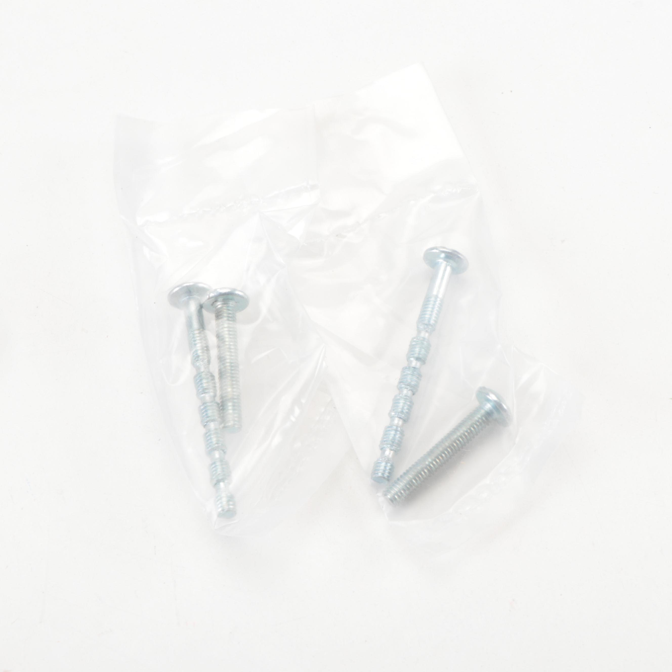 Acrylic and Satin Brass Finish Cabinet Pulls