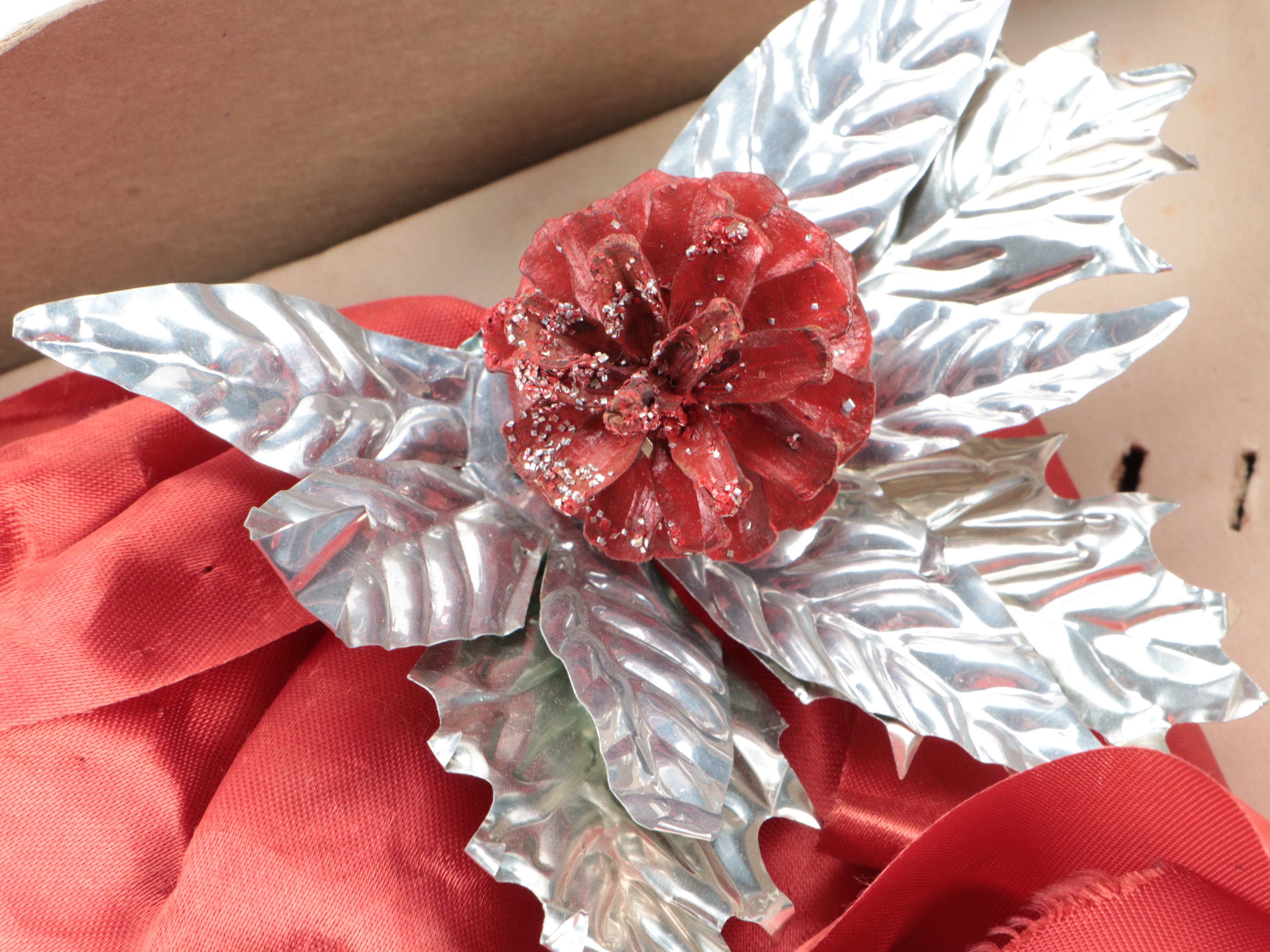 Illuminated Bell Clusters with Other Ornaments and Décor, Mid to Late 20th C.