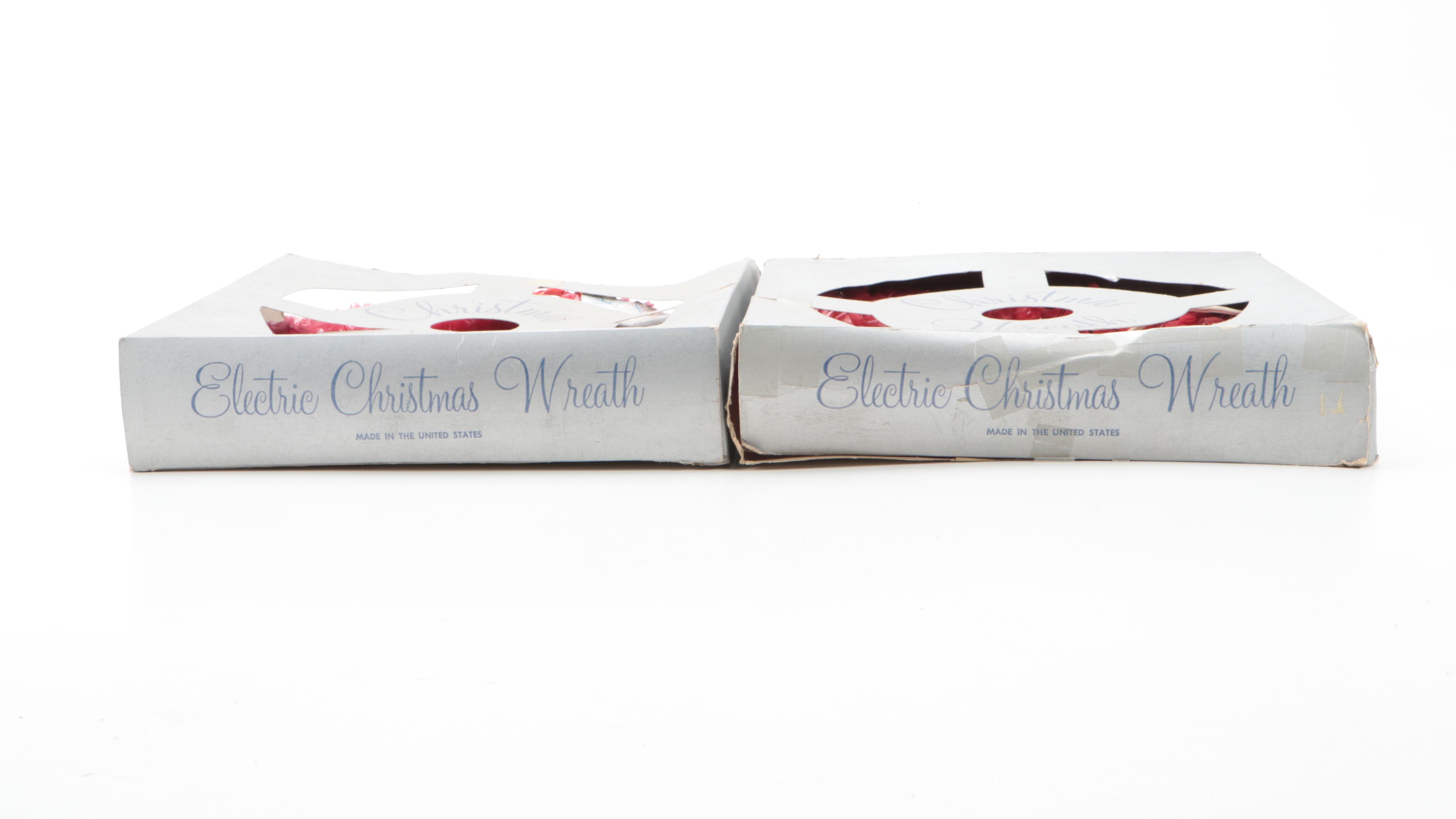 Illuminated Bell Clusters with Other Ornaments and Décor, Mid to Late 20th C.