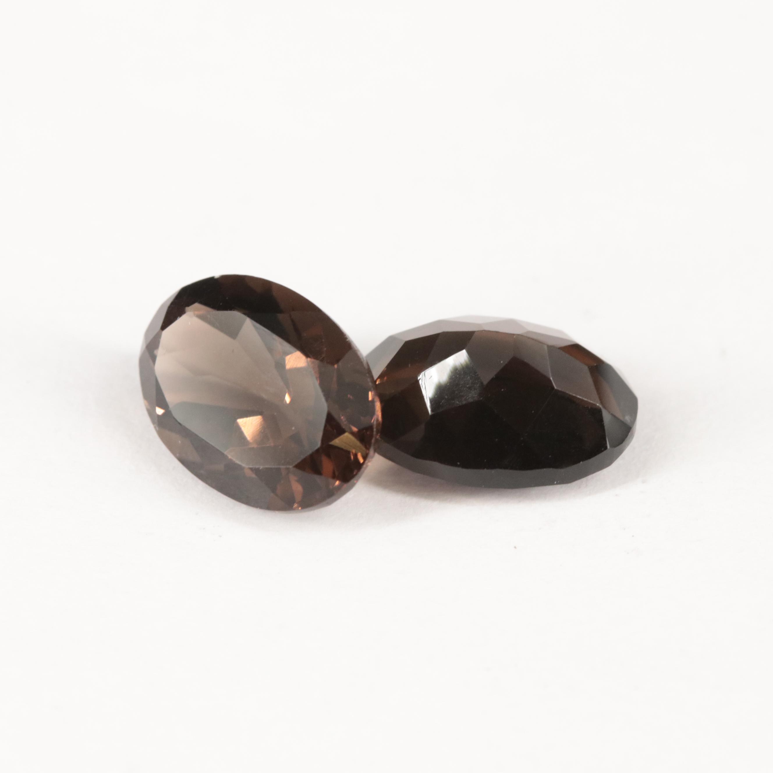 Loose 10.44 CTW Smoky Quartz