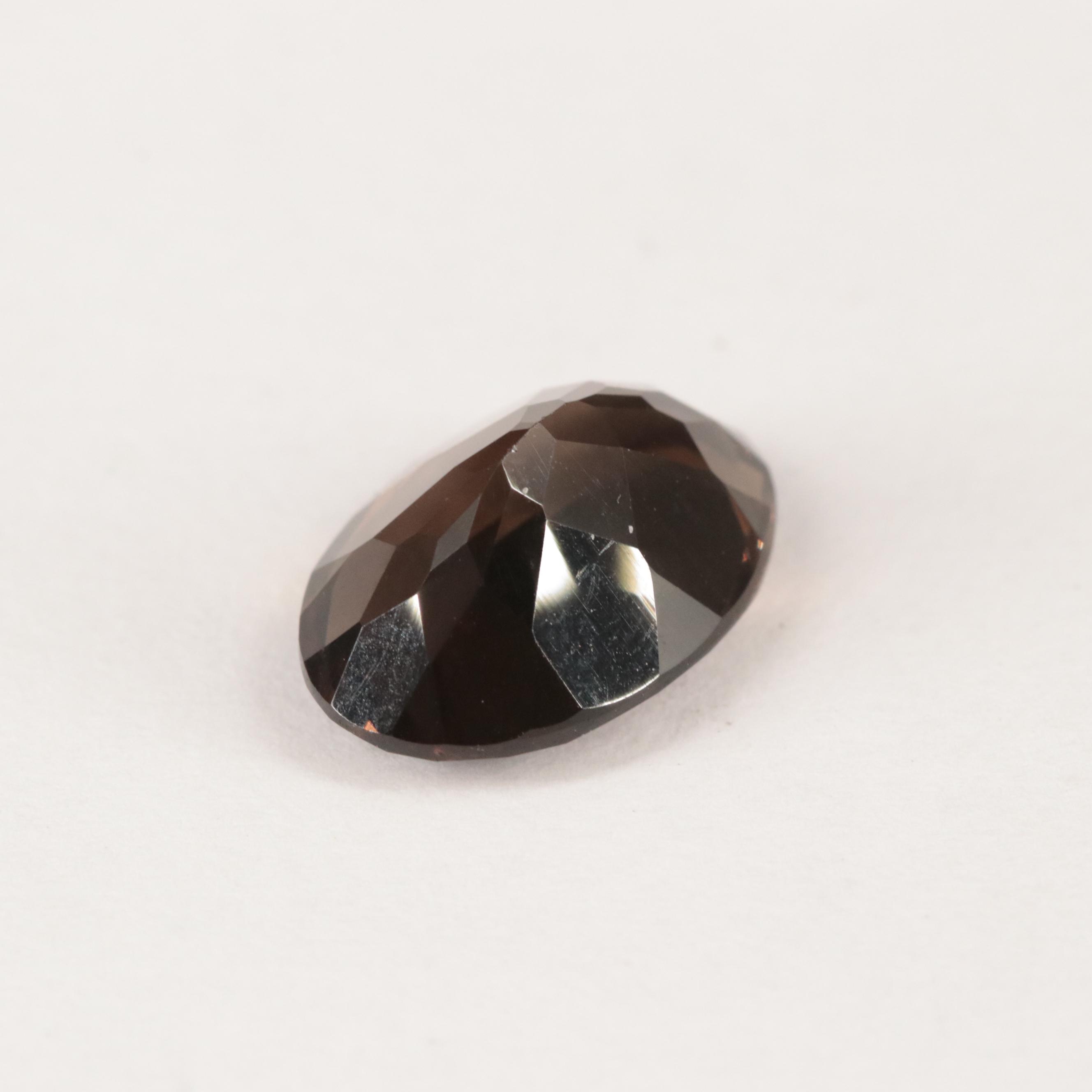 Loose 10.44 CTW Smoky Quartz