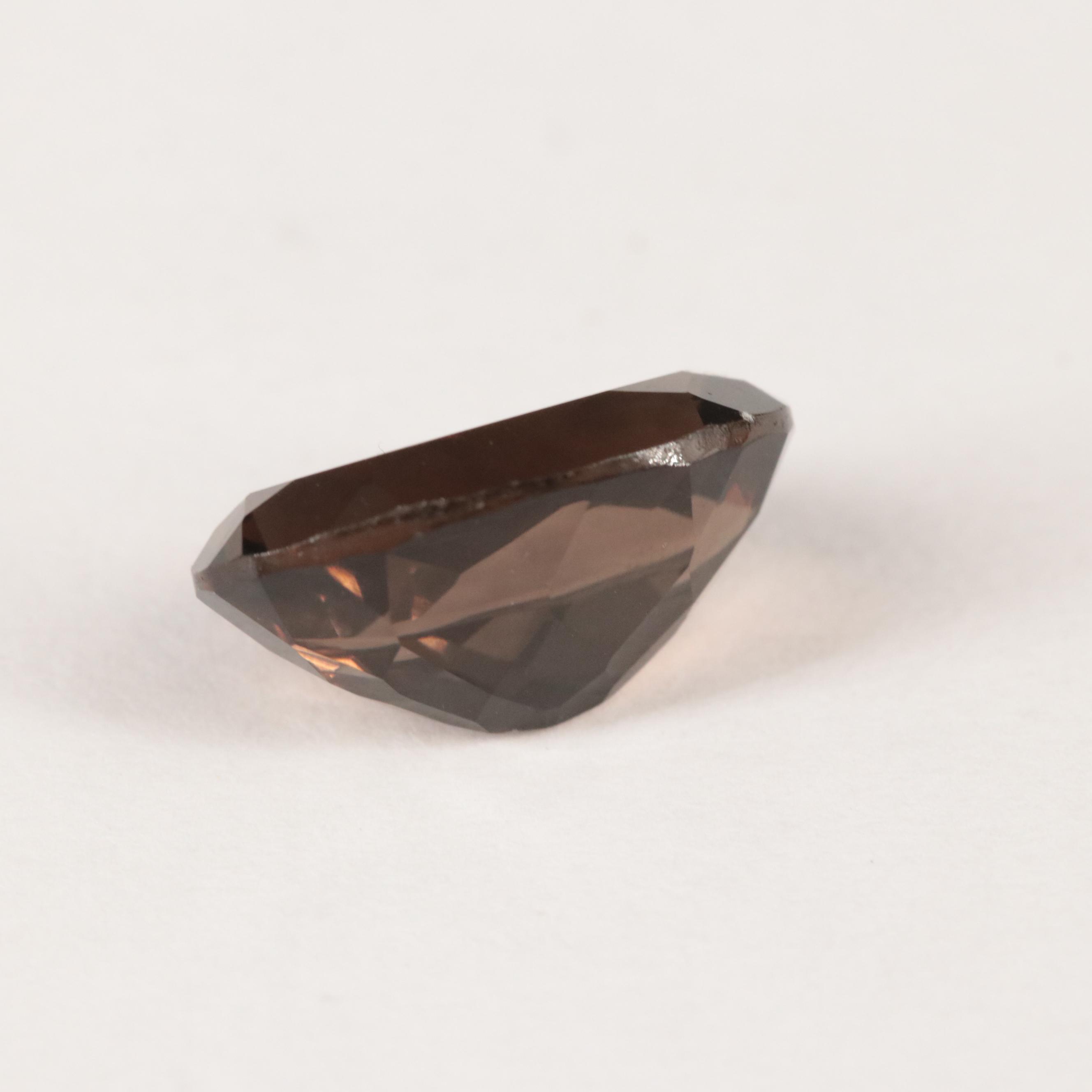 Loose 10.44 CTW Smoky Quartz