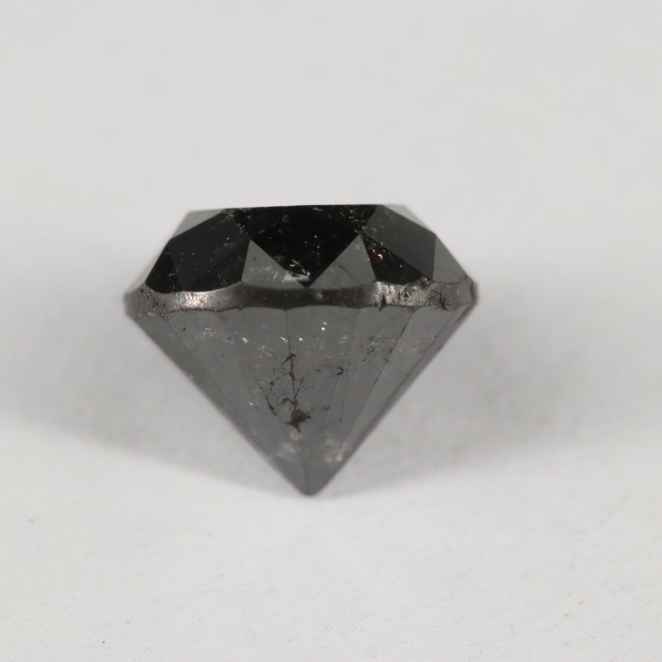 Loose 3.02 CT Black Diamond