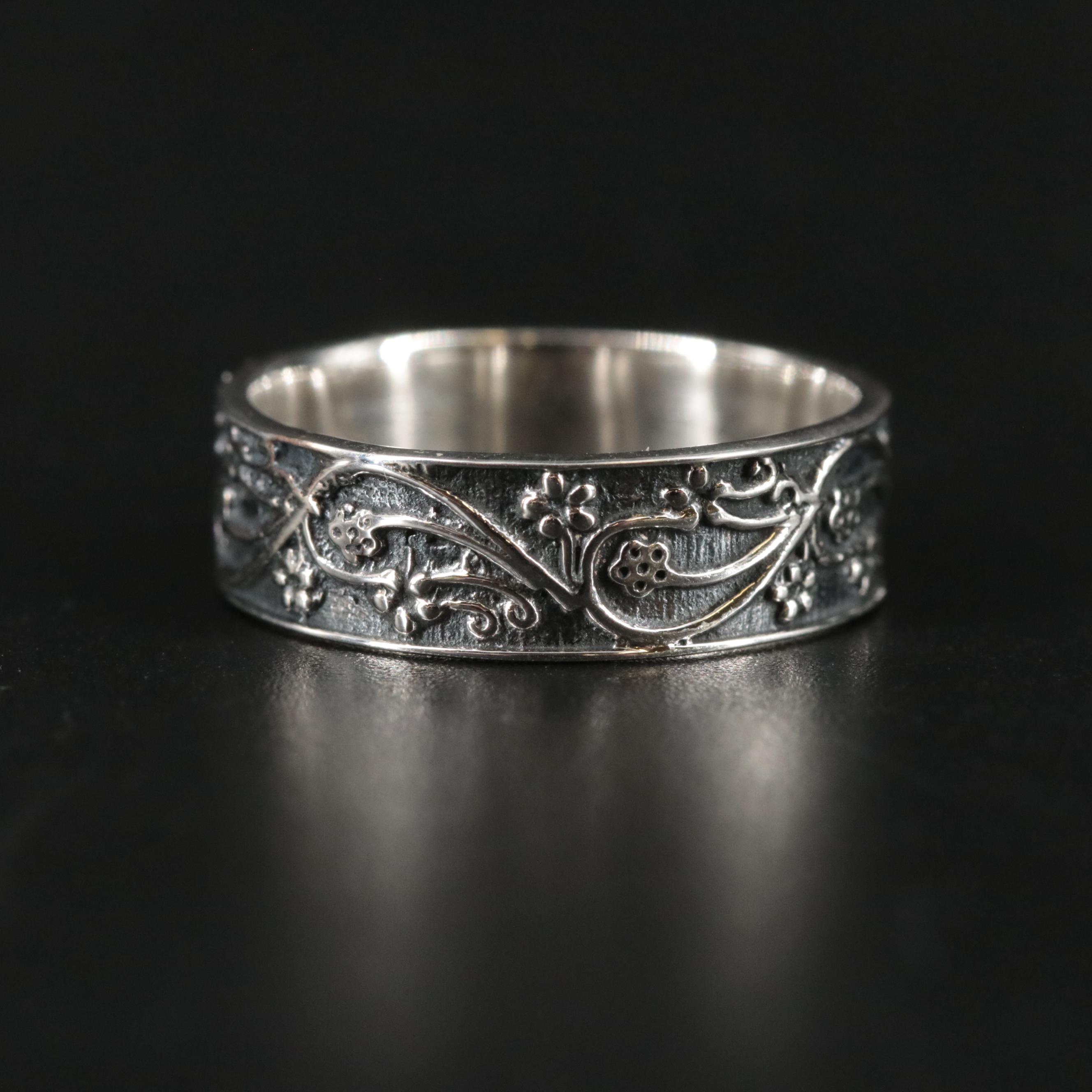 Sterling Band Ring