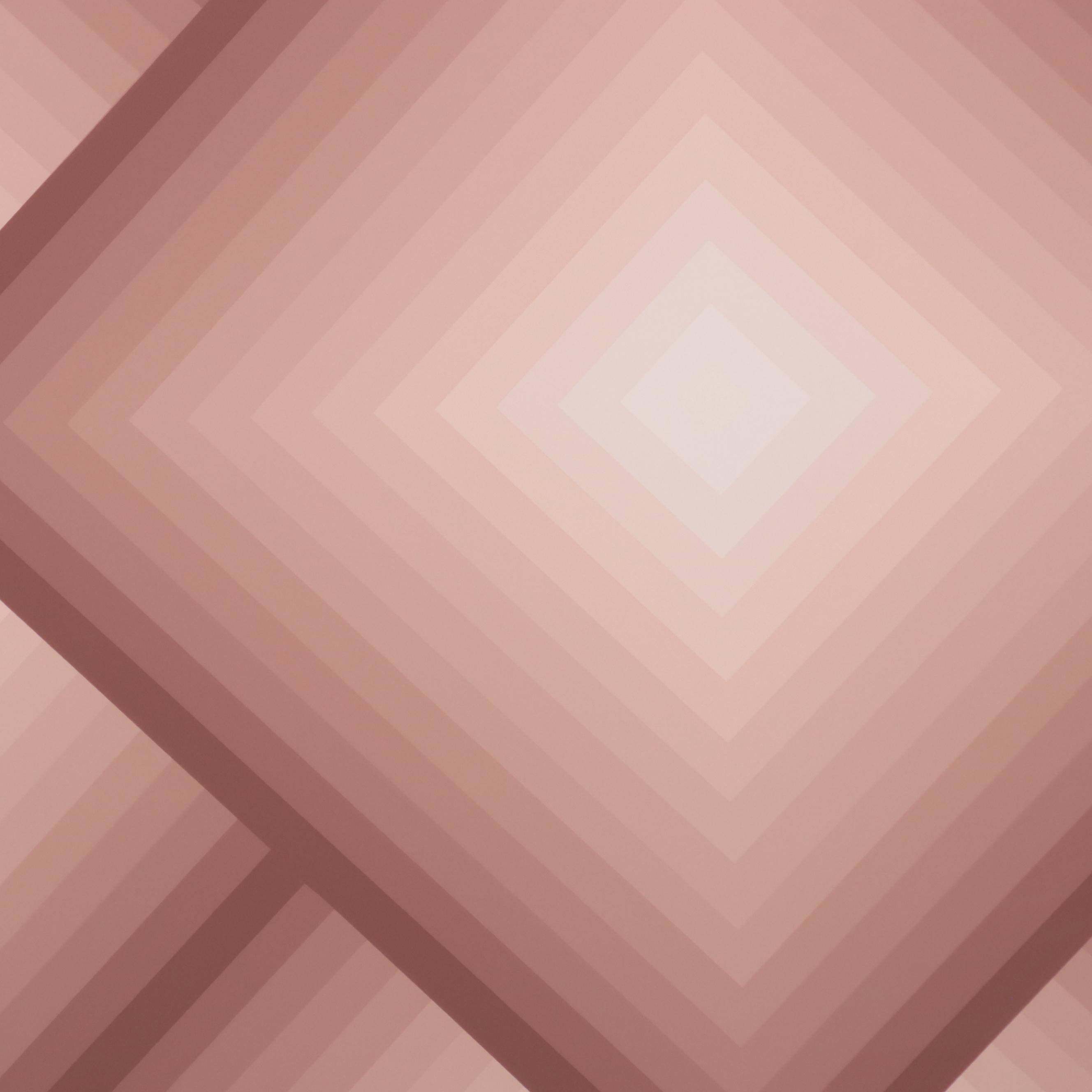 Jurgen Peters Geometric Abstract Serigraph "Diamond," 1977