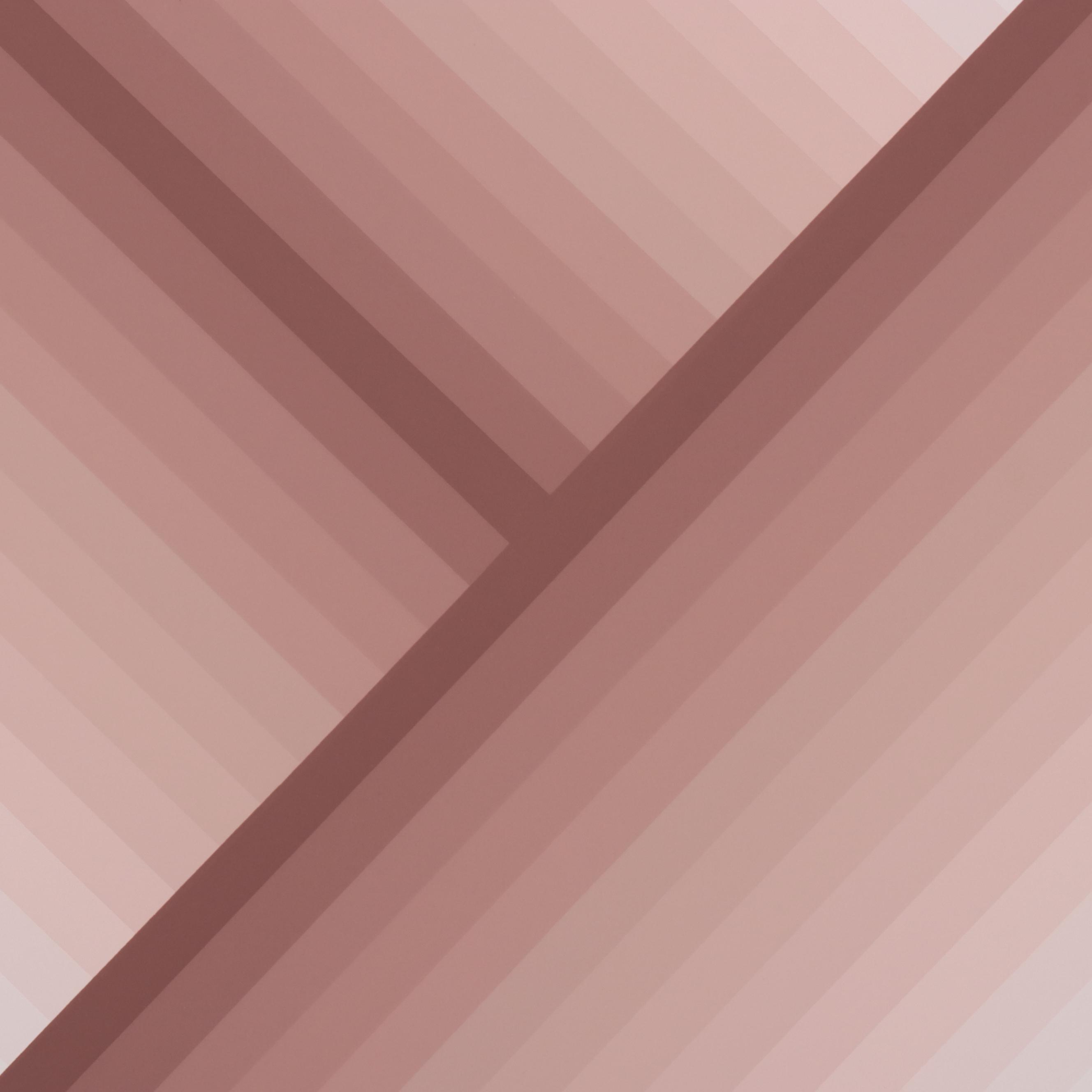 Jurgen Peters Geometric Abstract Serigraph "Diamond," 1977