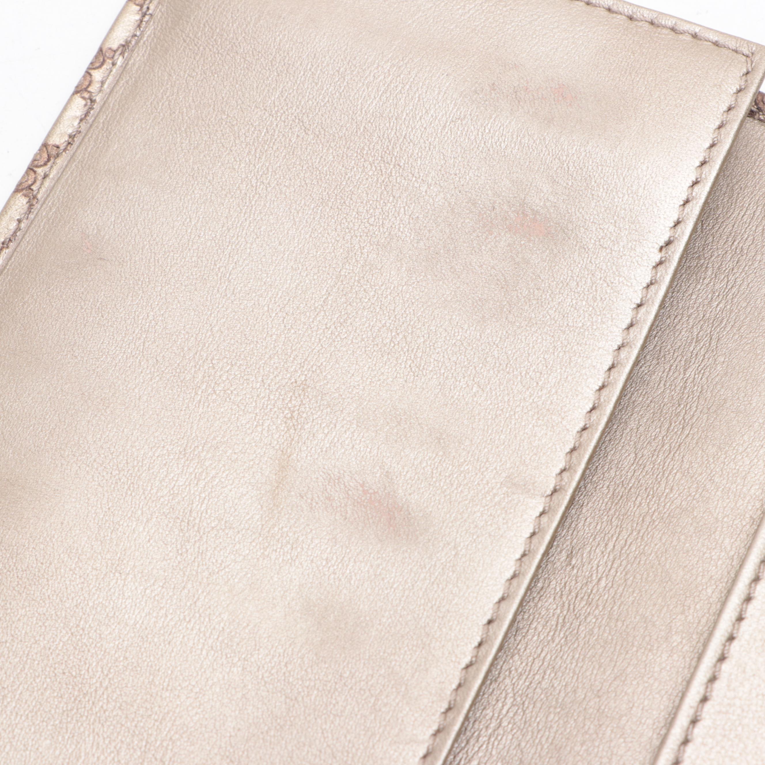 Gucci Long Wallet in GG Microguccissima Leather