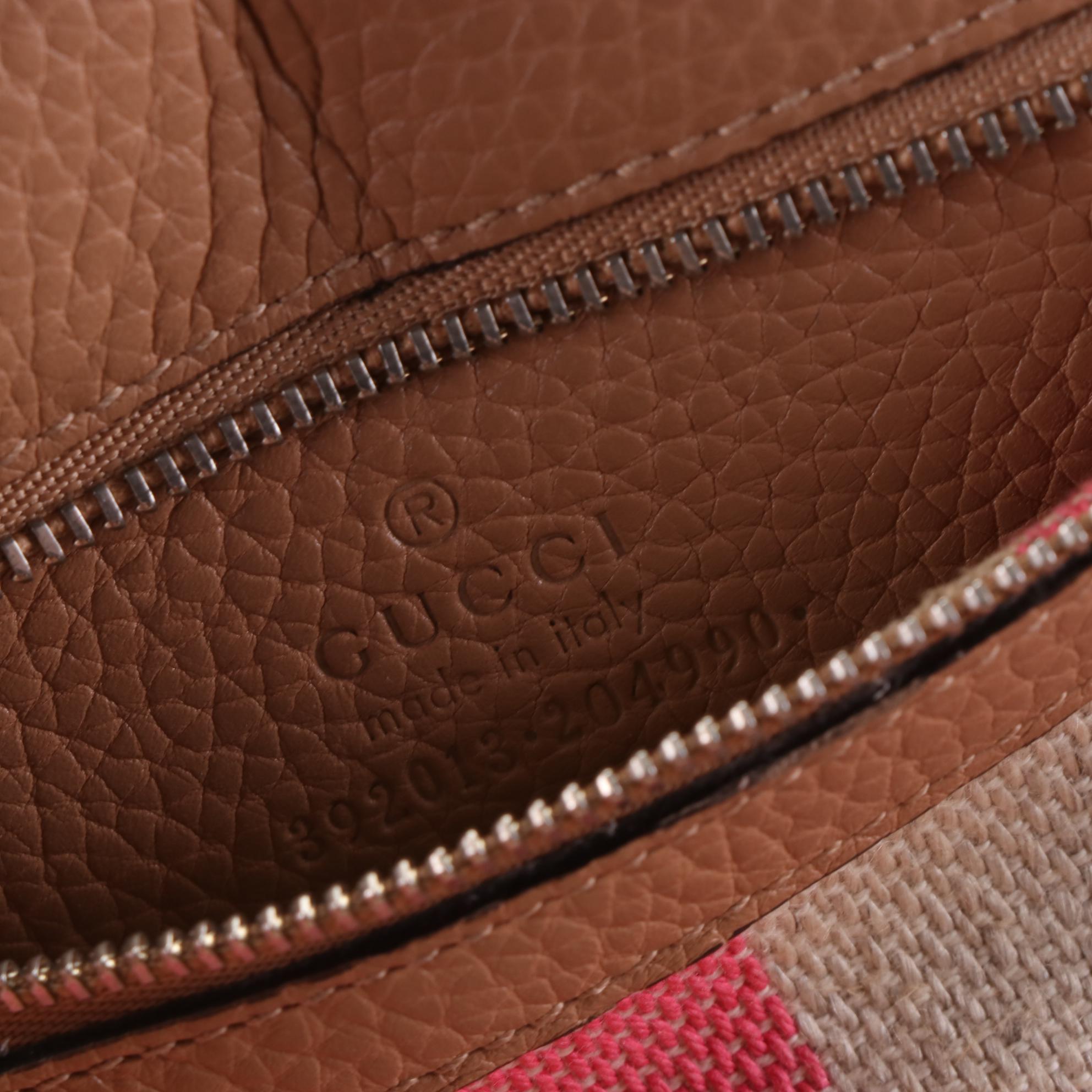 Gucci Bamboo Daily Top-Handle Flap Shoulder Bag in Calfskin