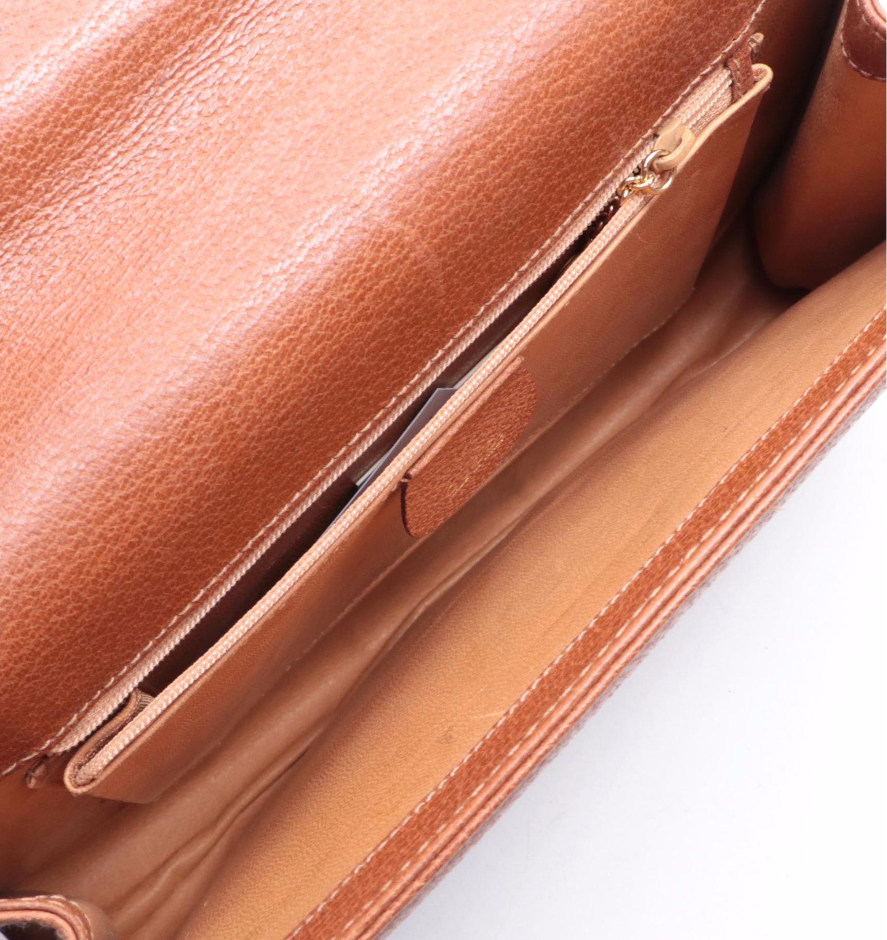 Gucci Web Clutch in Leather