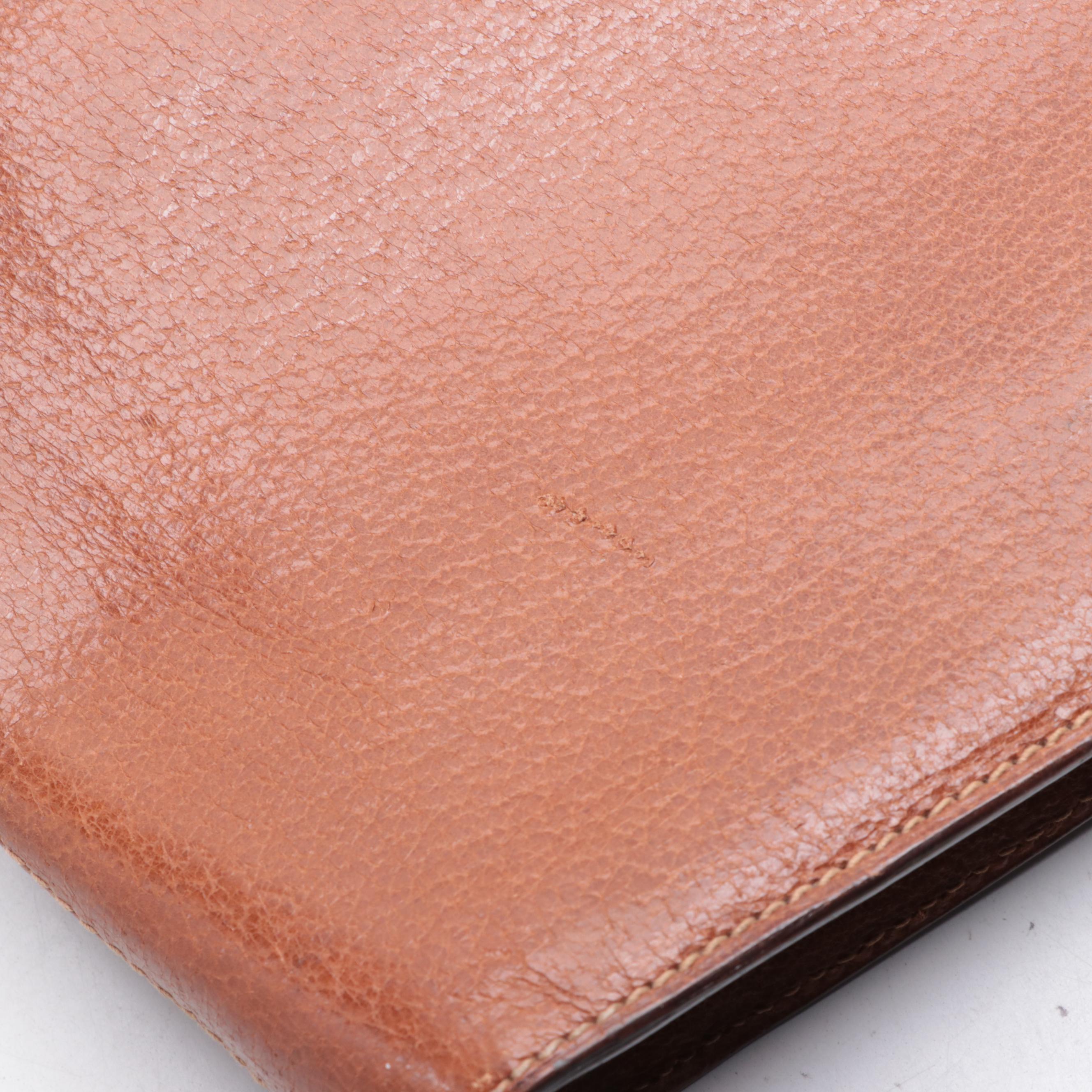 Gucci Web Clutch in Leather