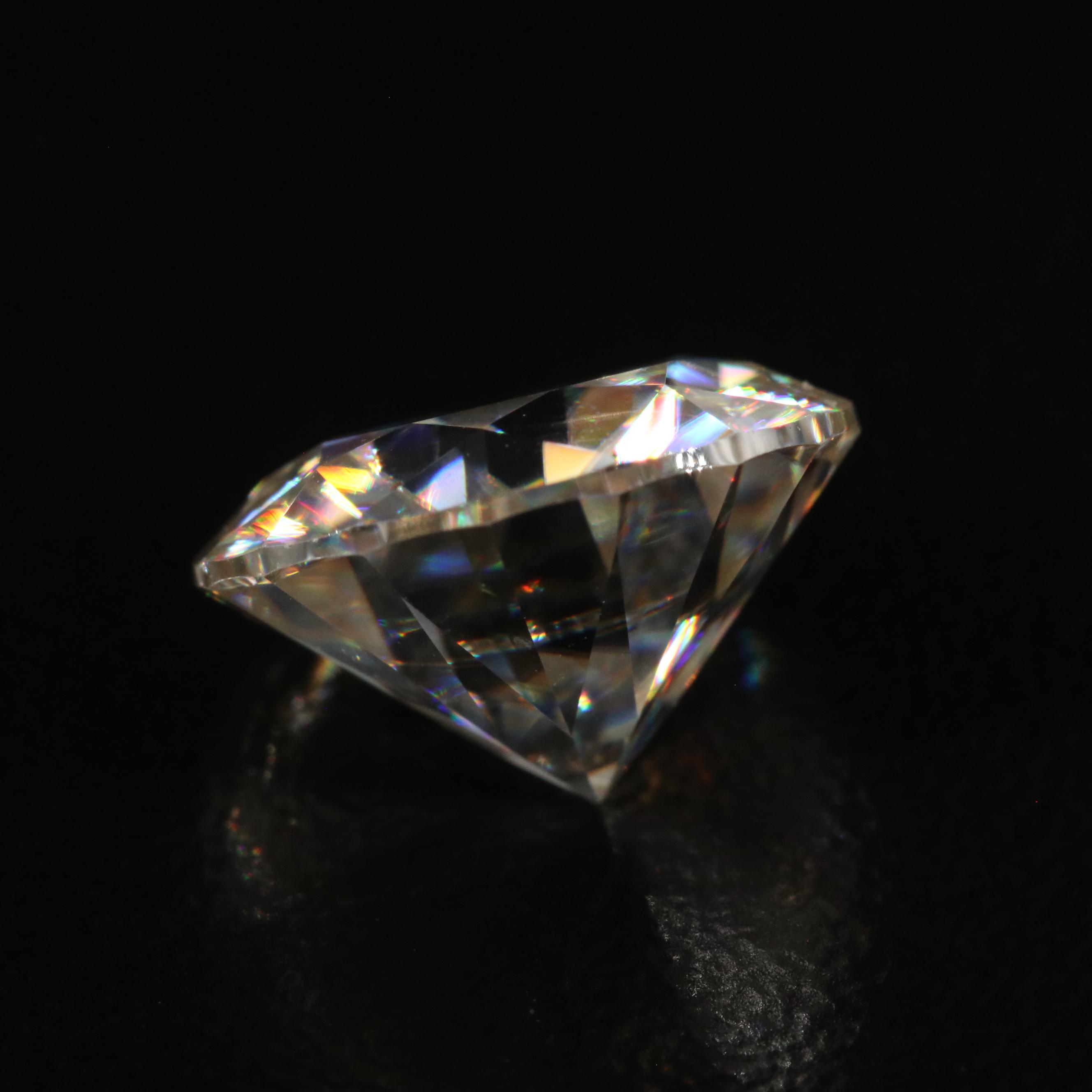Loose 3.51 CT Moissanite