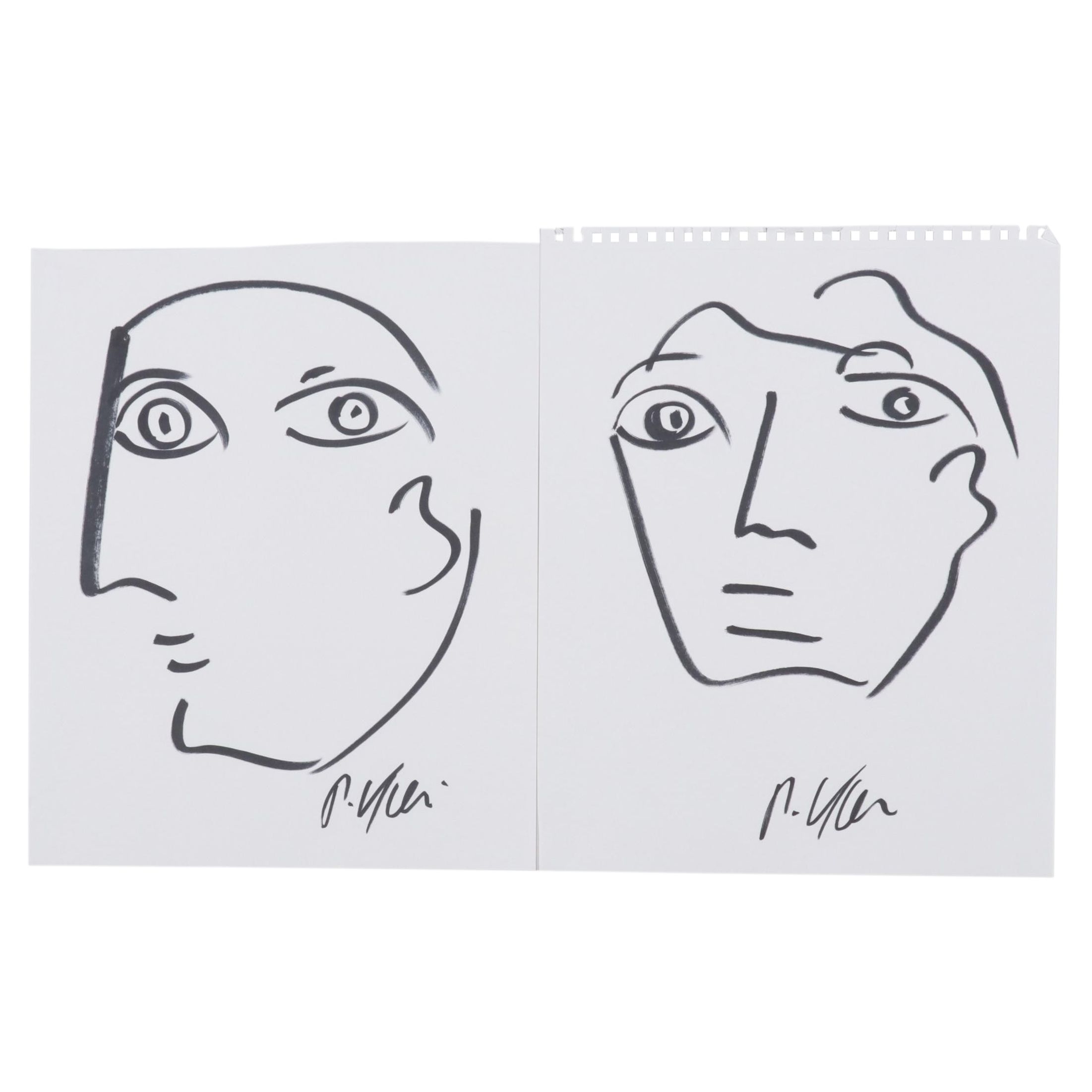 Peter Keil Ink Portraits