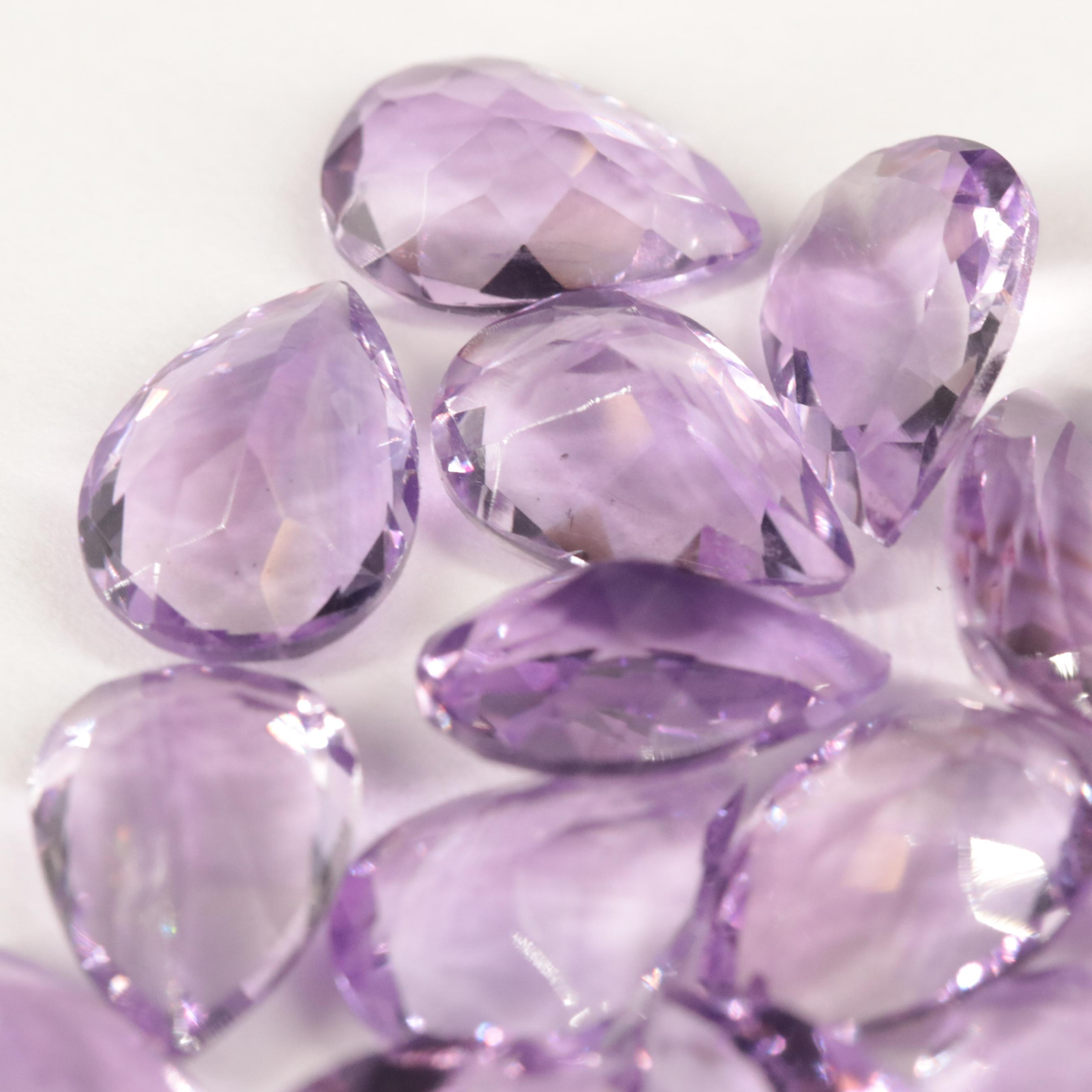 Loose 46.48 CTW Amethyst Lot