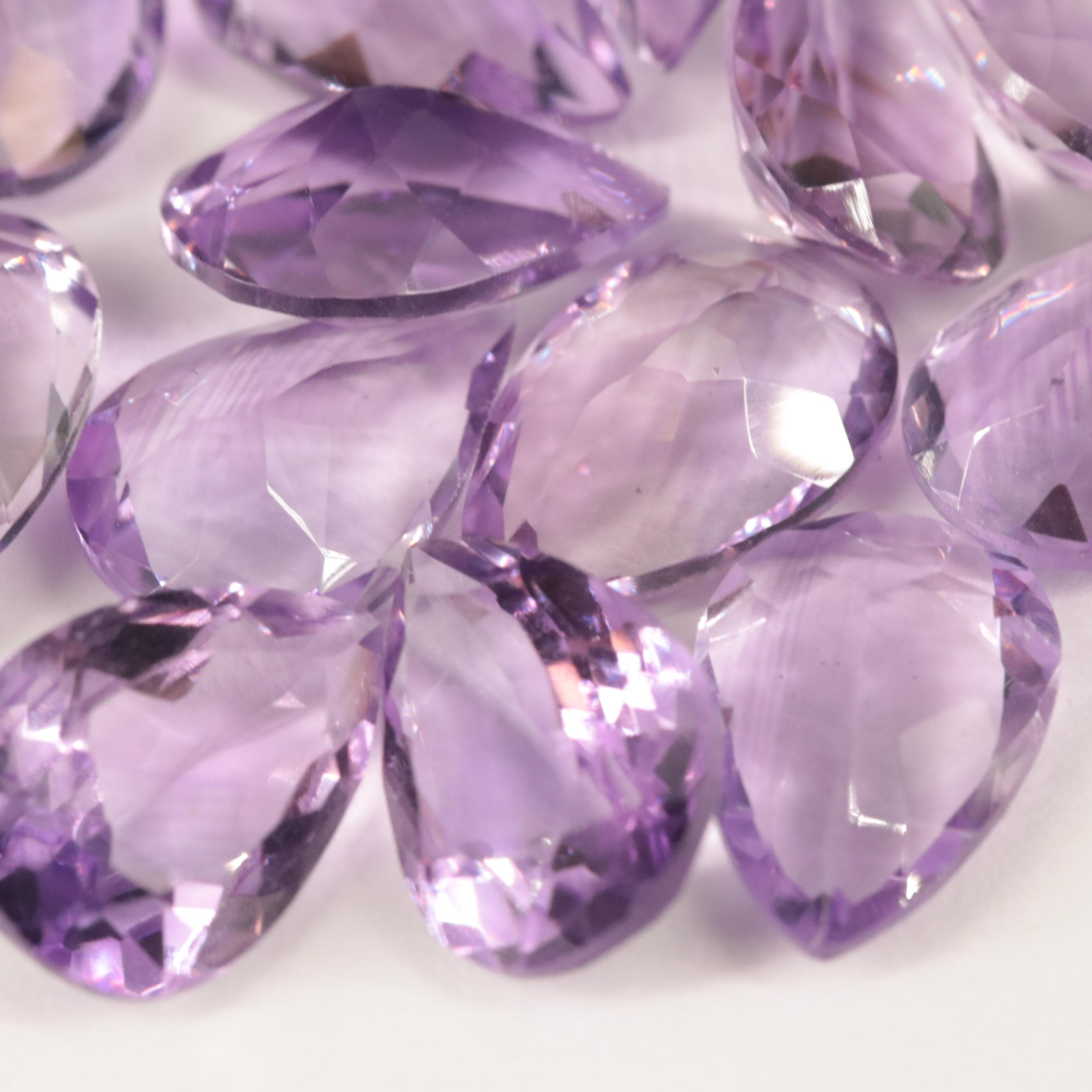 Loose 46.48 CTW Amethyst Lot