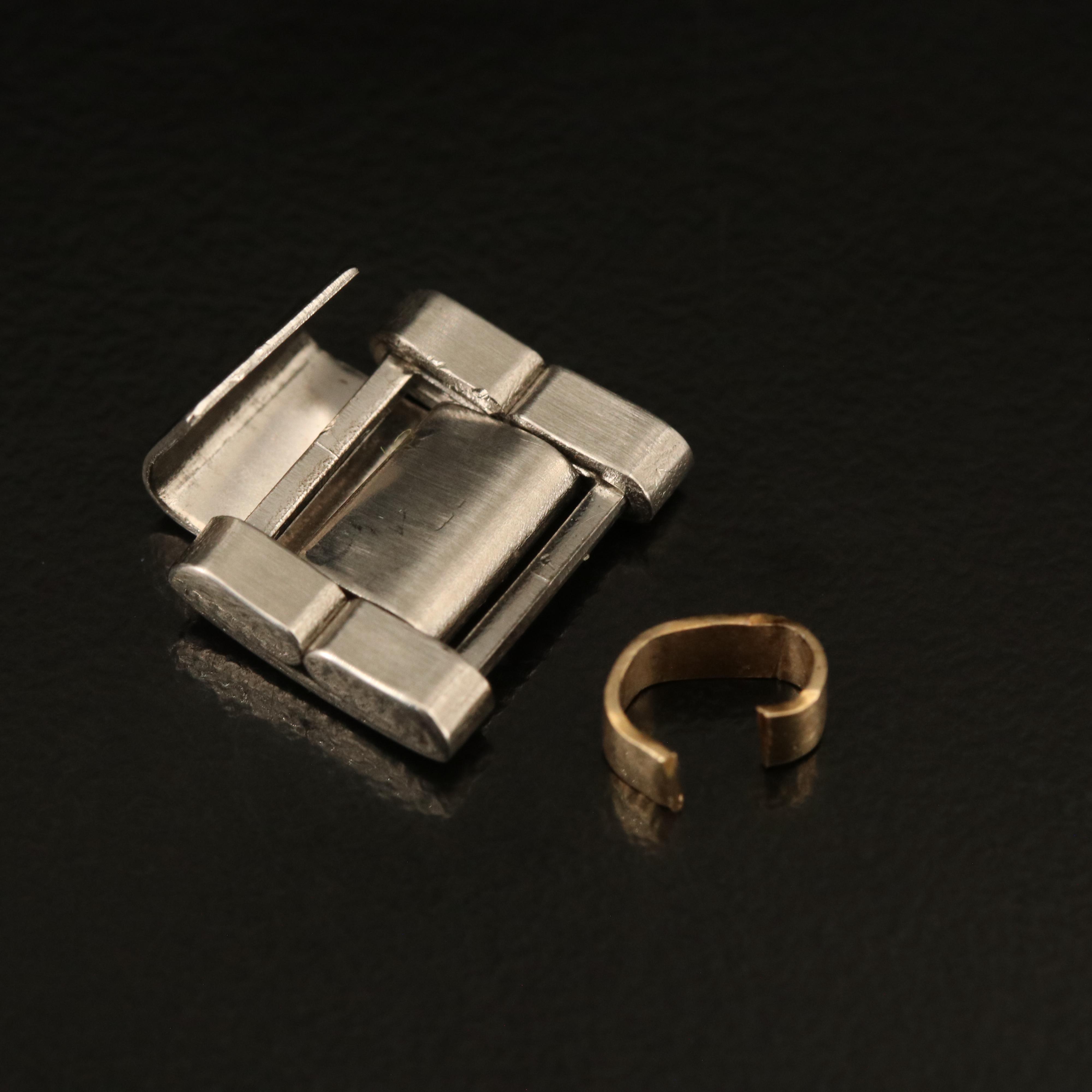 Rolex 14K and Stainless Steel Links and Parts