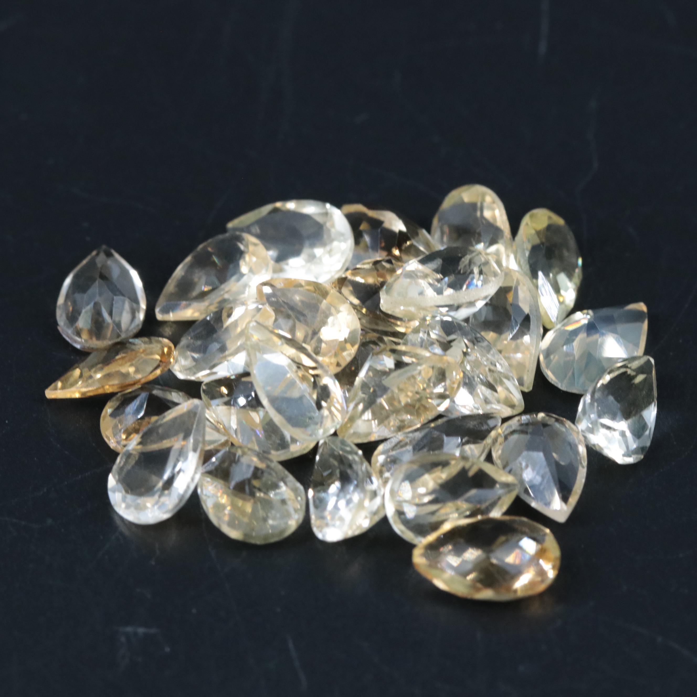 Loose 34.42 CTW Citrine Lot