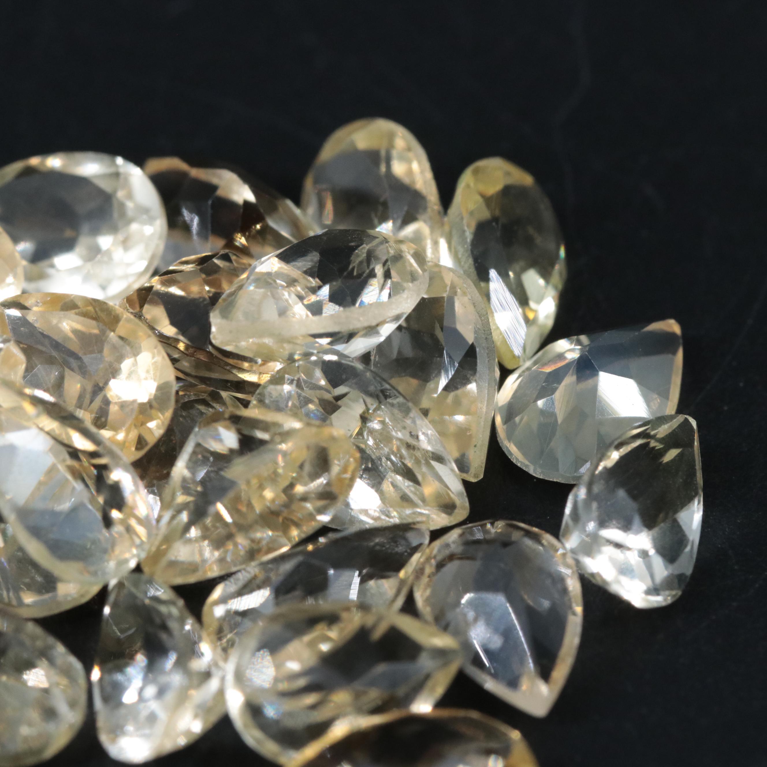 Loose 34.42 CTW Citrine Lot
