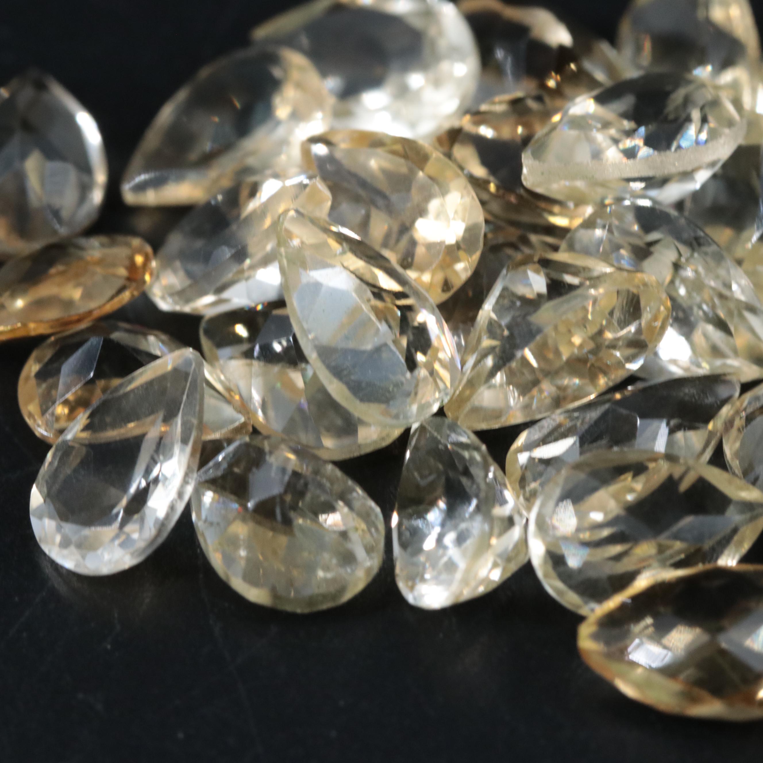 Loose 34.42 CTW Citrine Lot