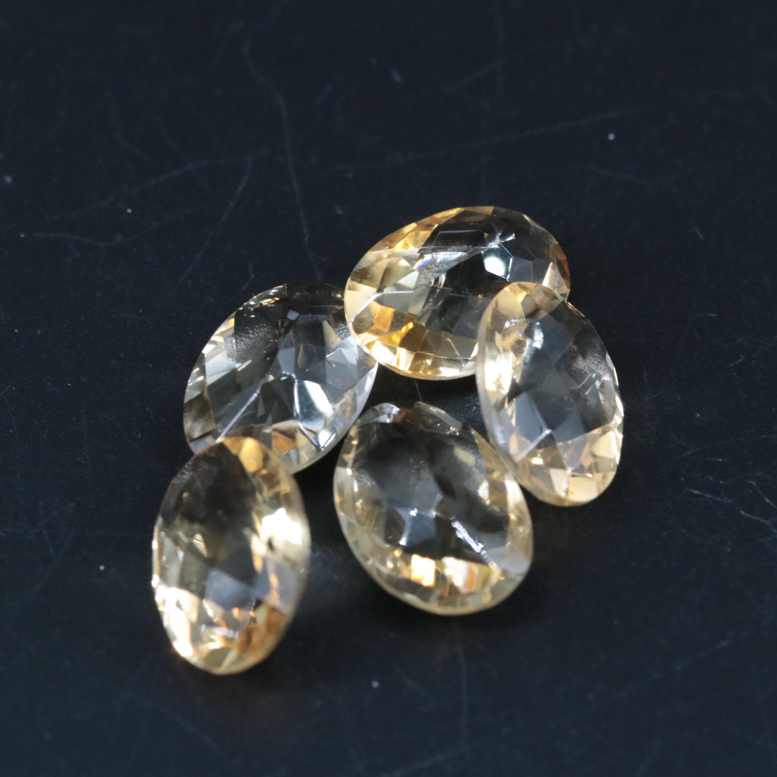 Loose 18.06 CTW Citrine Lot