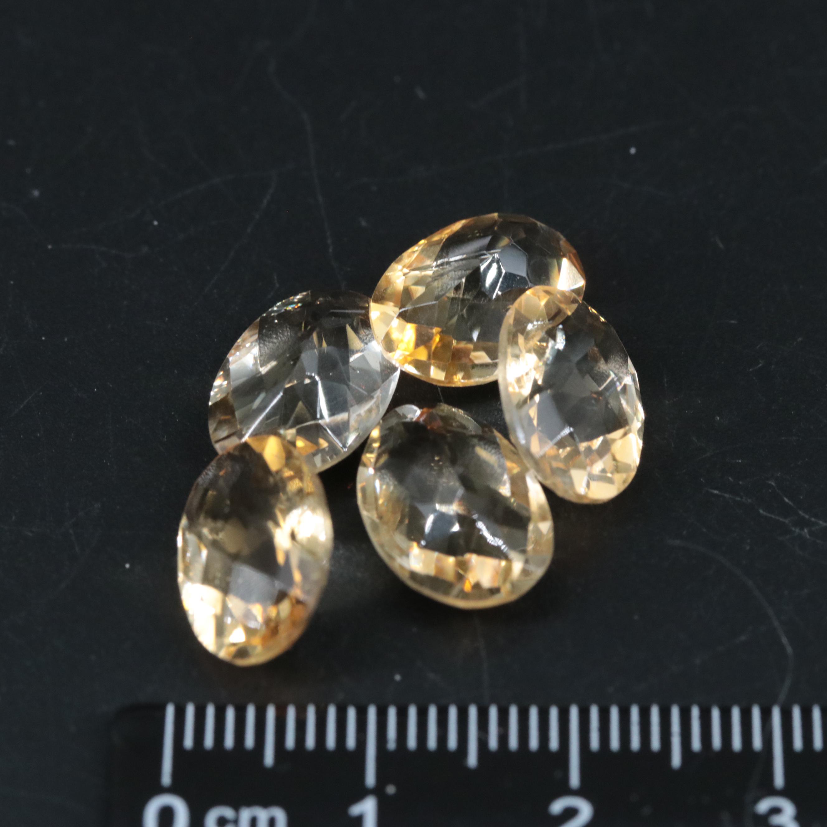 Loose 18.06 CTW Citrine Lot