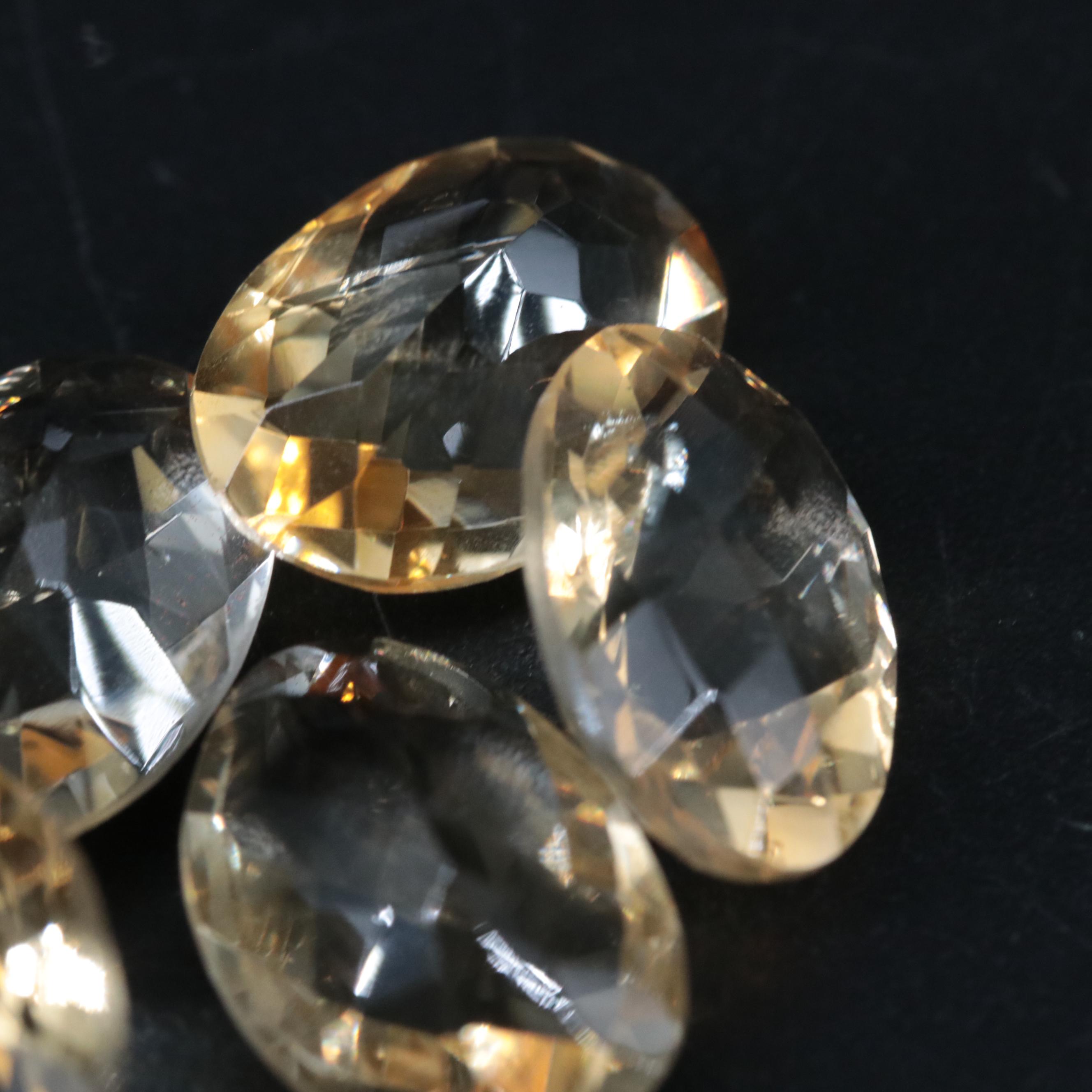 Loose 18.06 CTW Citrine Lot