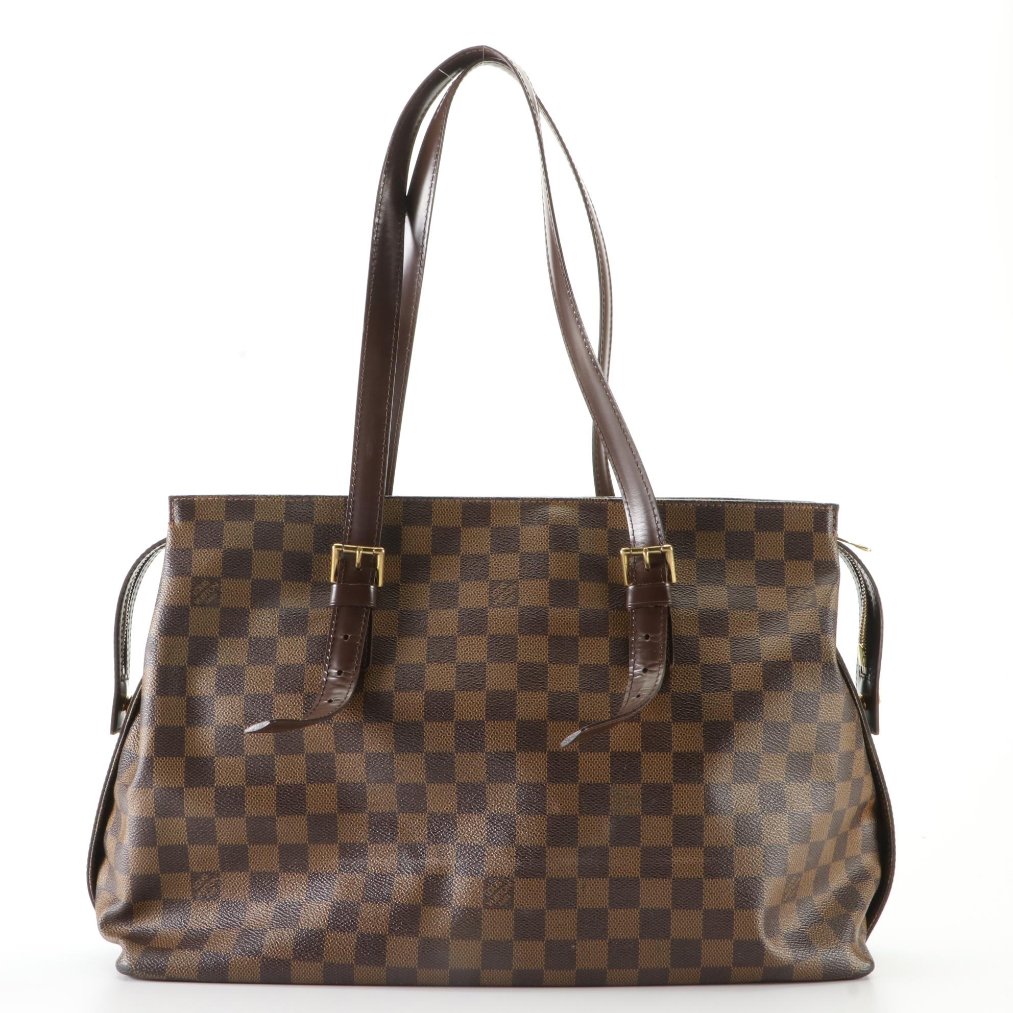 Louis Vuitton Chelsea Bag in Damier Ebene Canvas