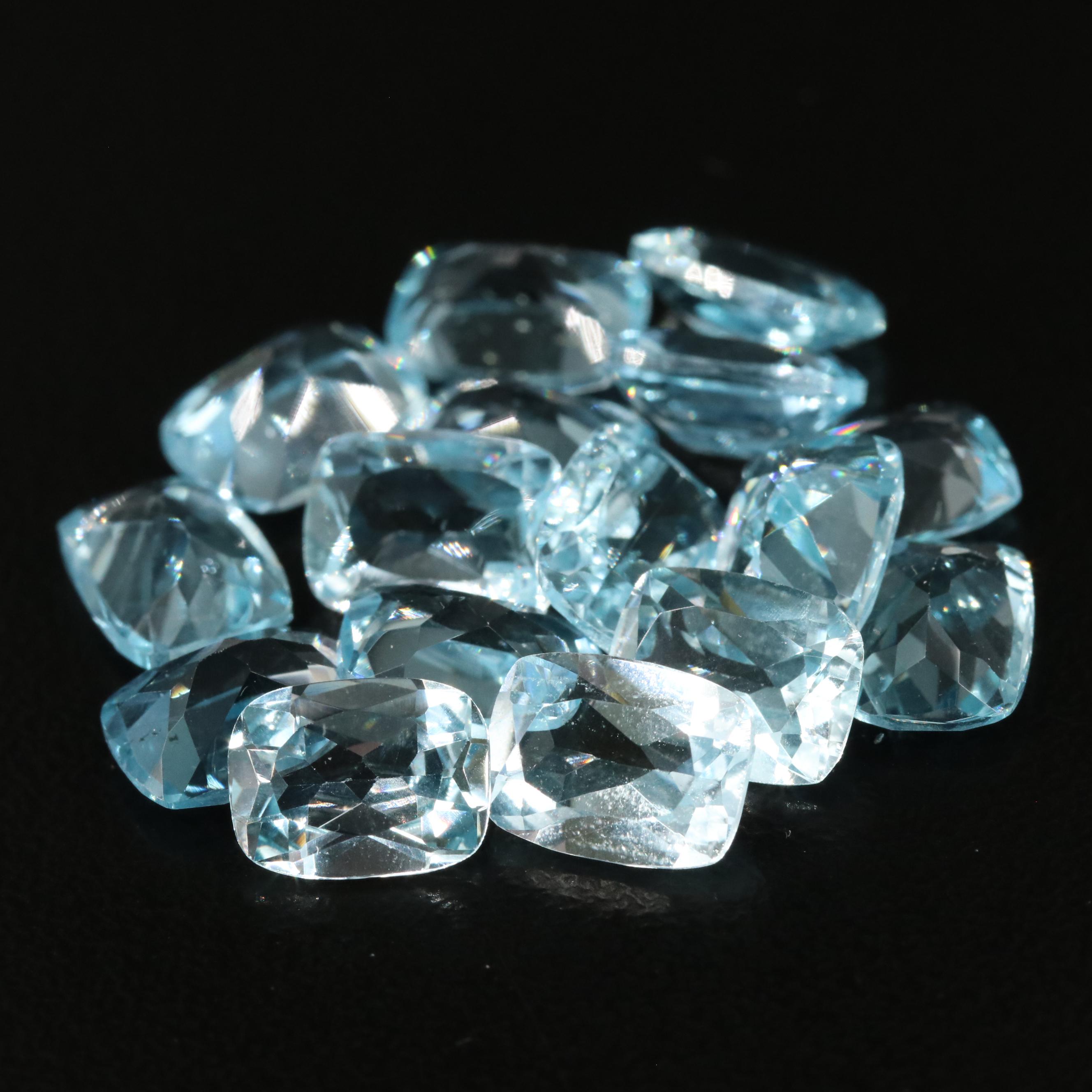Loose 24.42 CTW Blue Topaz