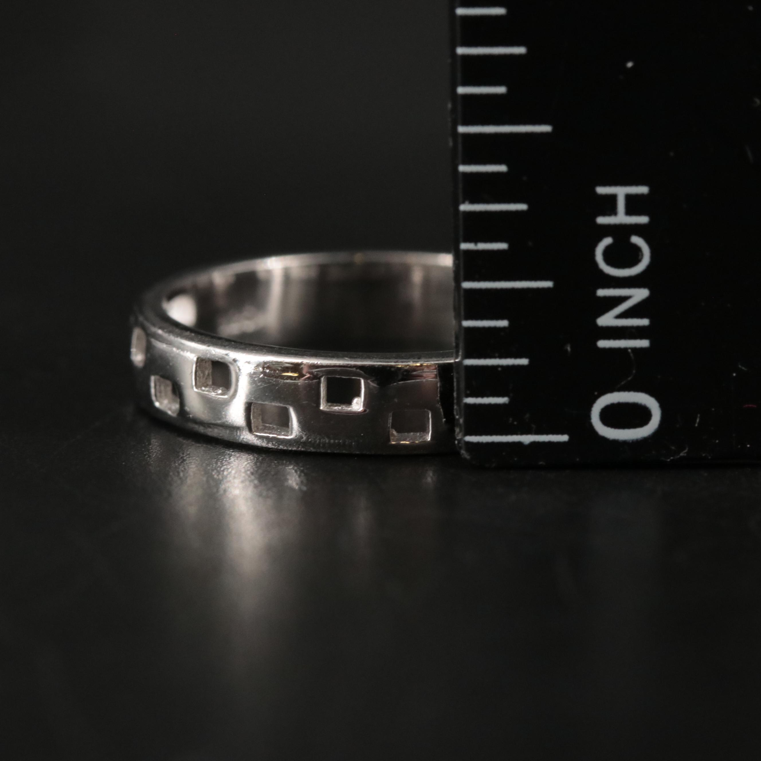 Sterling Band Ring